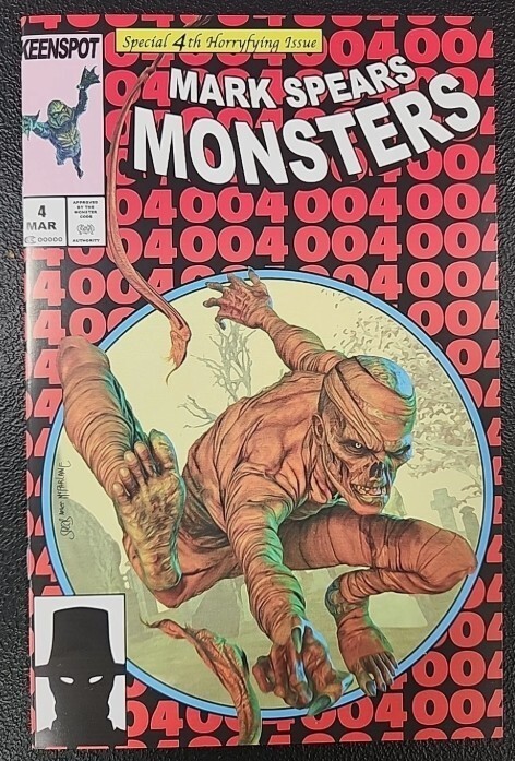 MARK SPEARS MONSTERS #4 CVR D KEENSPOT 2025 ASM #300 HOMAGE VARIANT NM