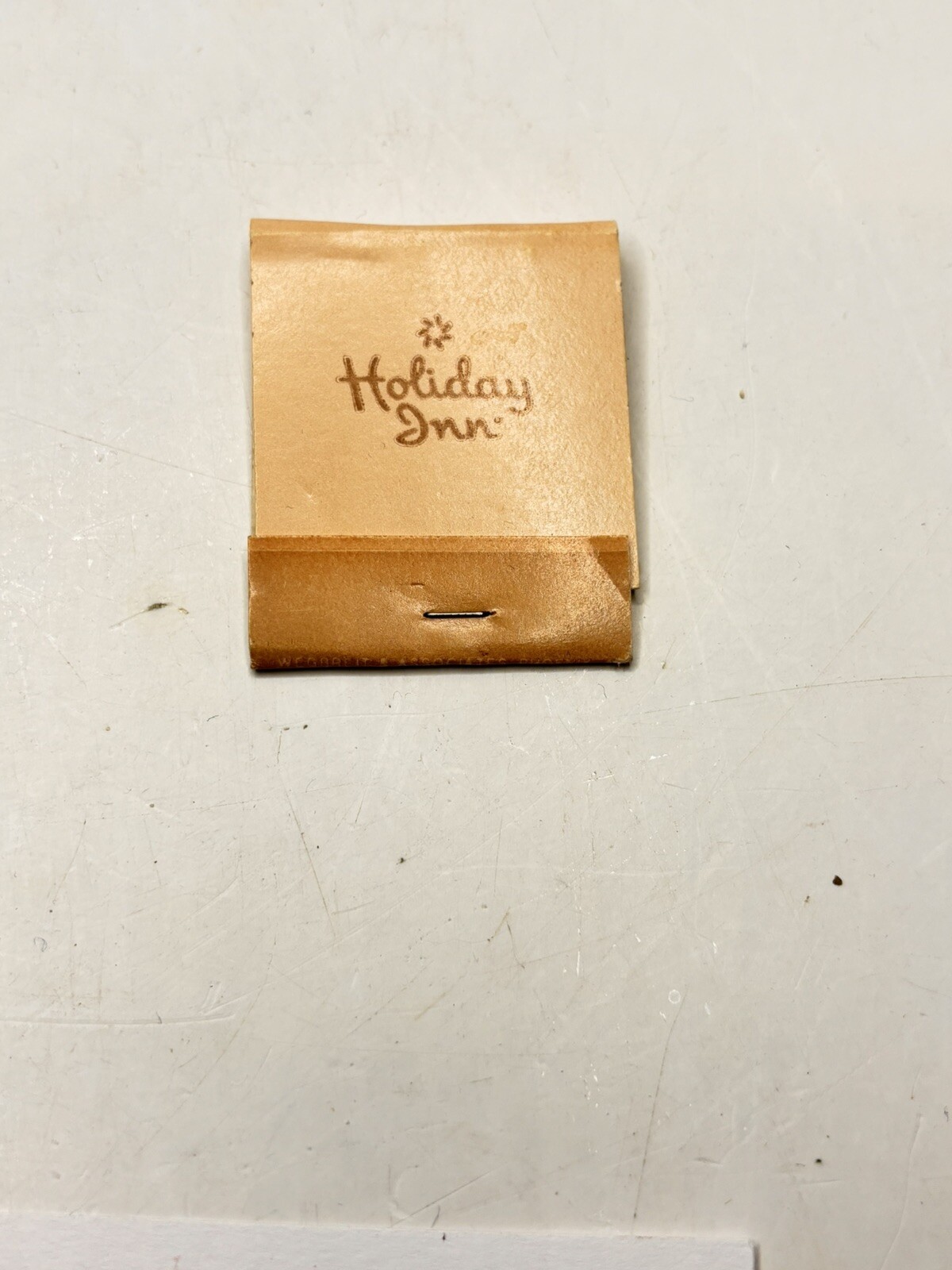 Vintage Matchbook Cover Holiday Inn Hotel EUC White Tipped
