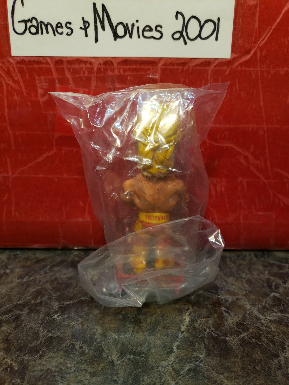 Hulk Hogan WWF WWE Mini Bobblehead
