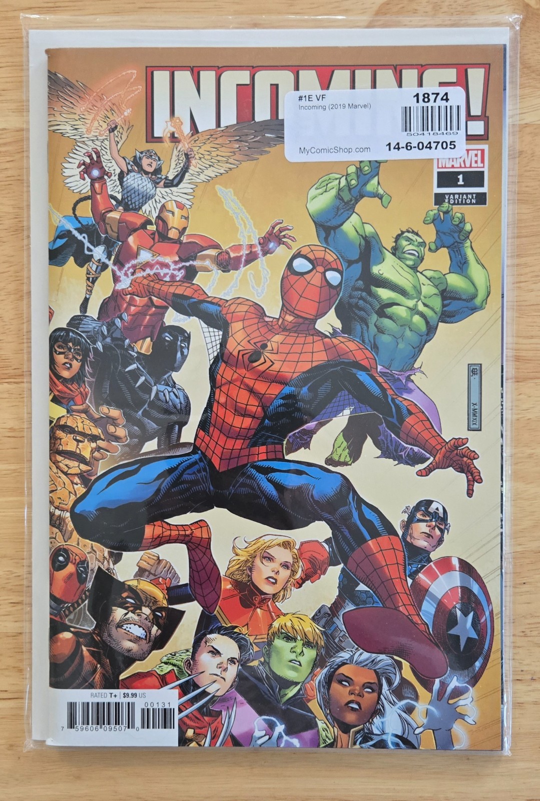 Incoming! #1 (2019 – Marvel Comics) – Jim Cheung Variant Cover