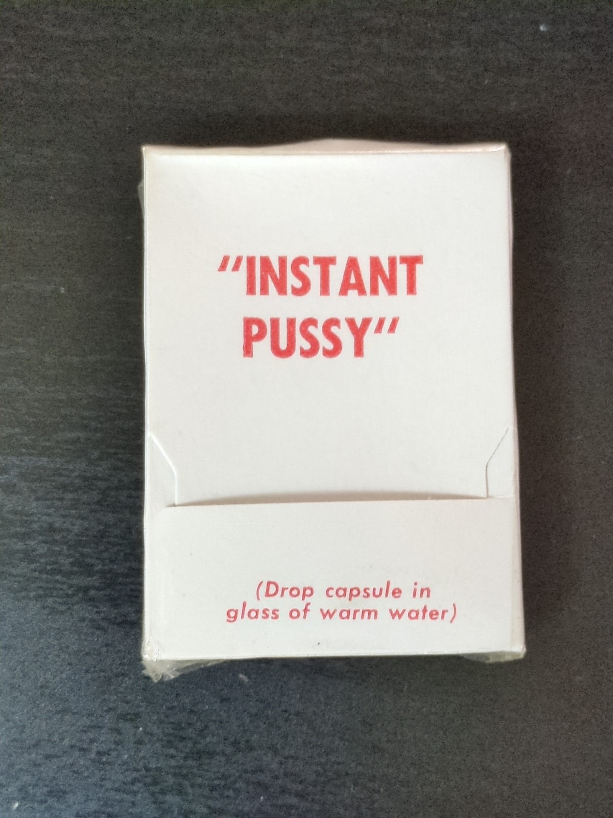 Adult PROPHYLACTIC Type Vending Machine Packets. NOT FOR USE