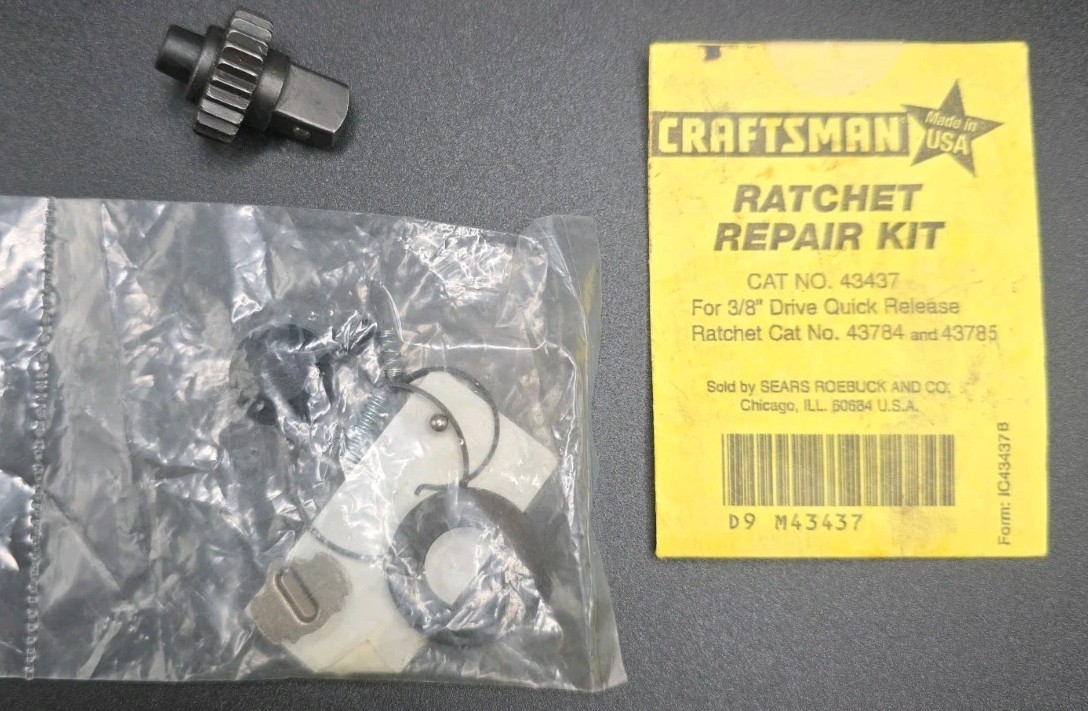 MADE IN USA CRAFTSMAN 3/8″ Drive 43437 51064 RATCHET REPAIR KIT For 43784 43785