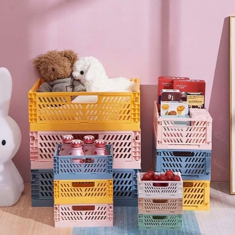 Juggernaut Storage 24QT Plastic Heavy-Duty Milk Crate, Black