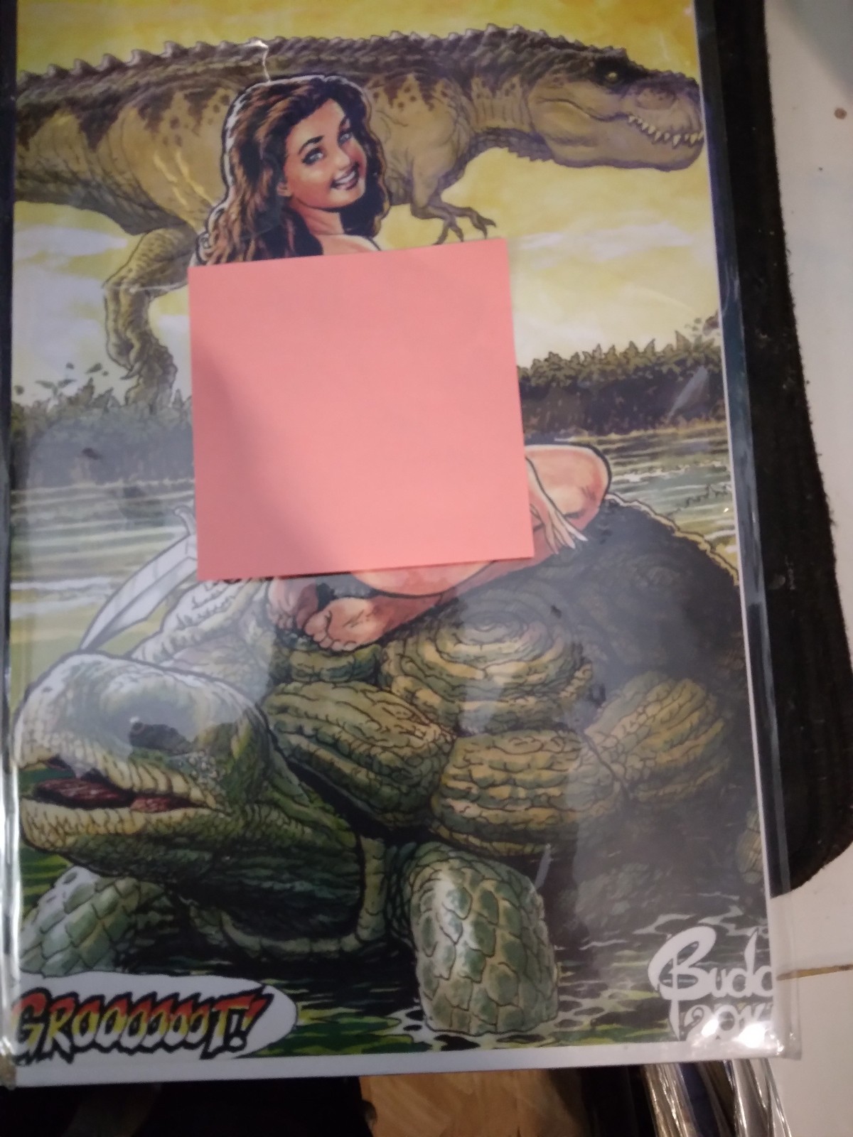 Cavewoman Killing Dinos 101 Summer Break Budd Root Cover E LTD 500