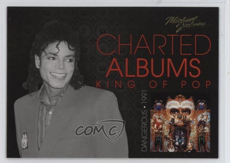 2011 Panini King of Pop Charted Albums Gold Michael Jackson #CA4 0mh4