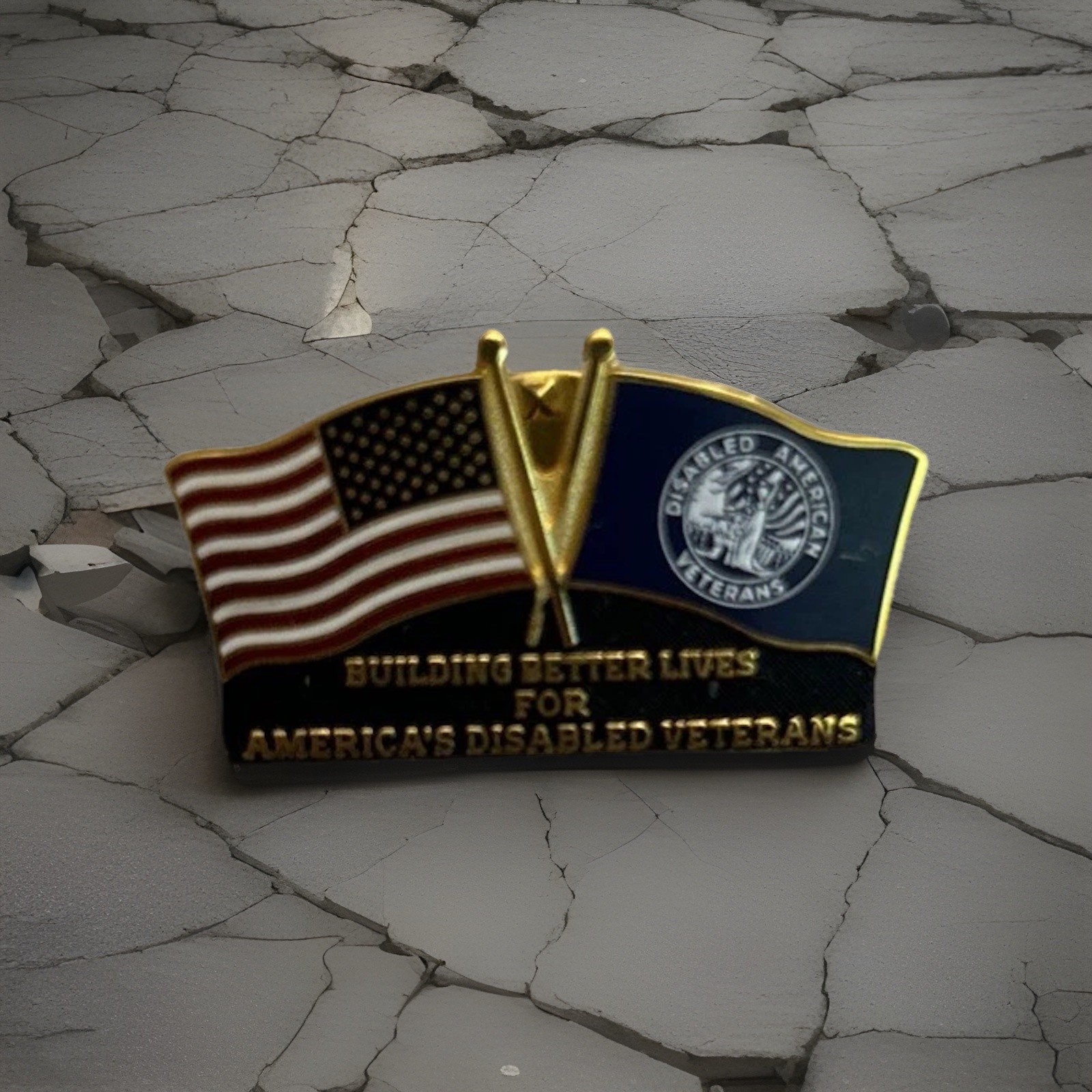 American Disabled Veterans Pin