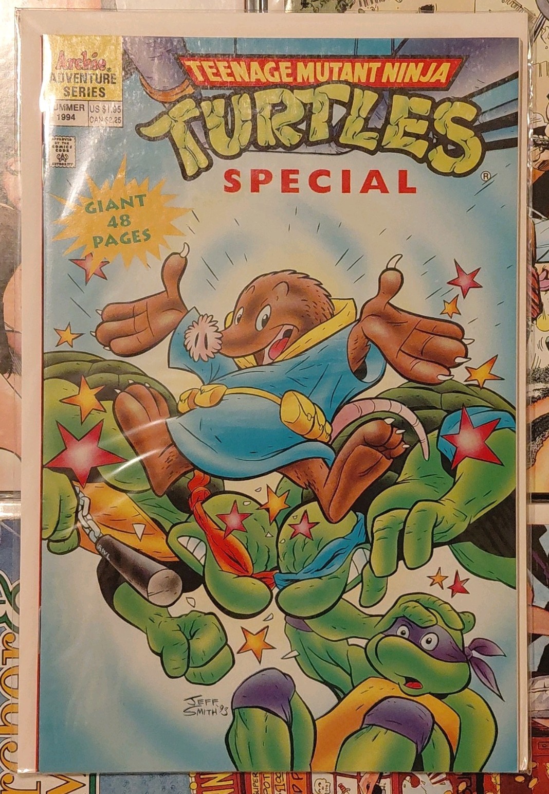 Archie TMNT Special #1 Single Issue 1994 First Printing Murphy Smith