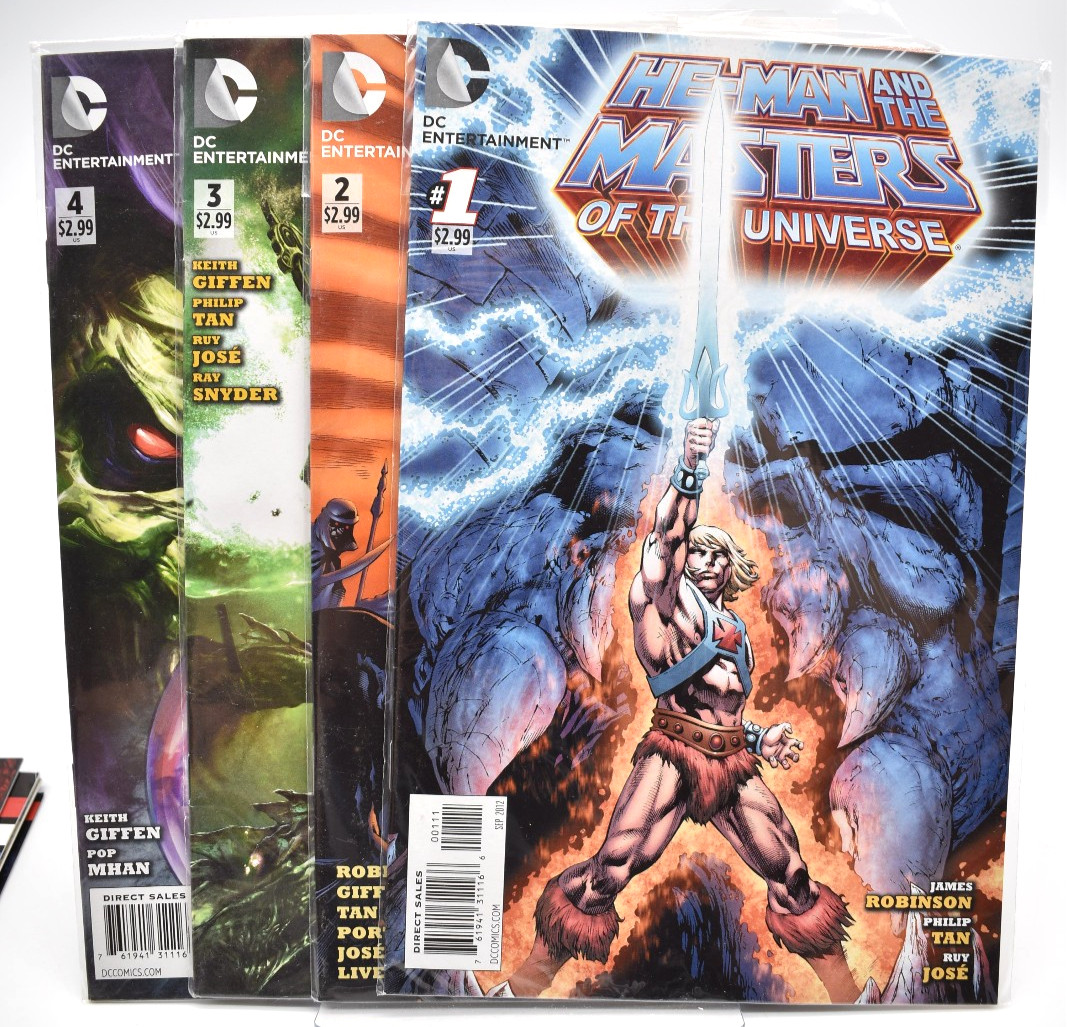 He-Man and The Masters of the Universe (2012) #’s 1 2 3 4 DC Comics 4 books