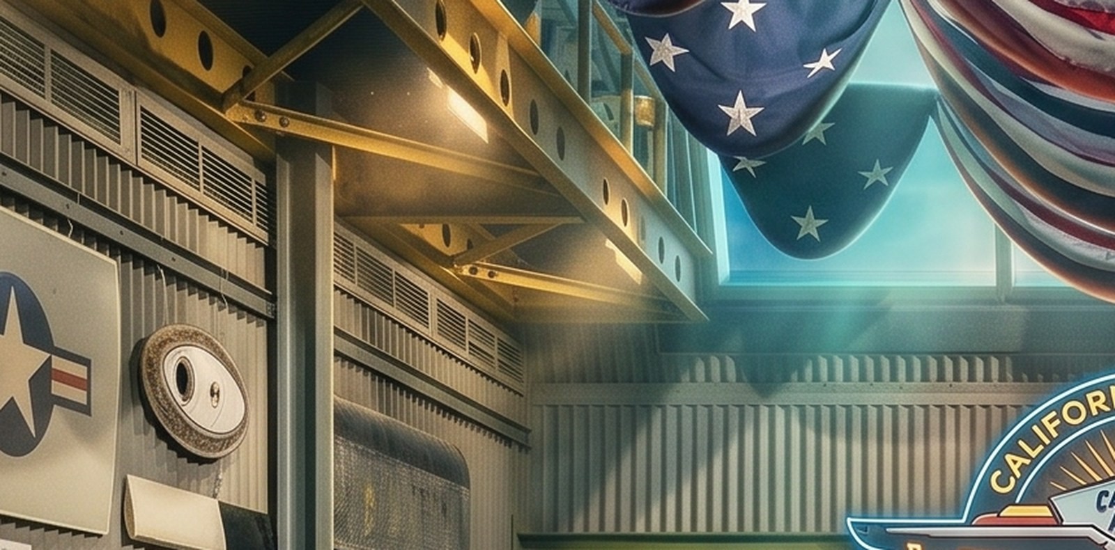 Soarin Across America Interior Queue Concept Art Attraction Poster 12×18 Glossy