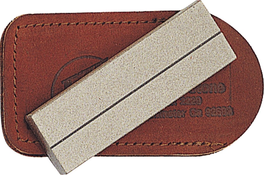 Eze-Lap Pocket Diamond Sharpener 3″x1″ Surface Stone w/Fish Hook Sharpening Slot