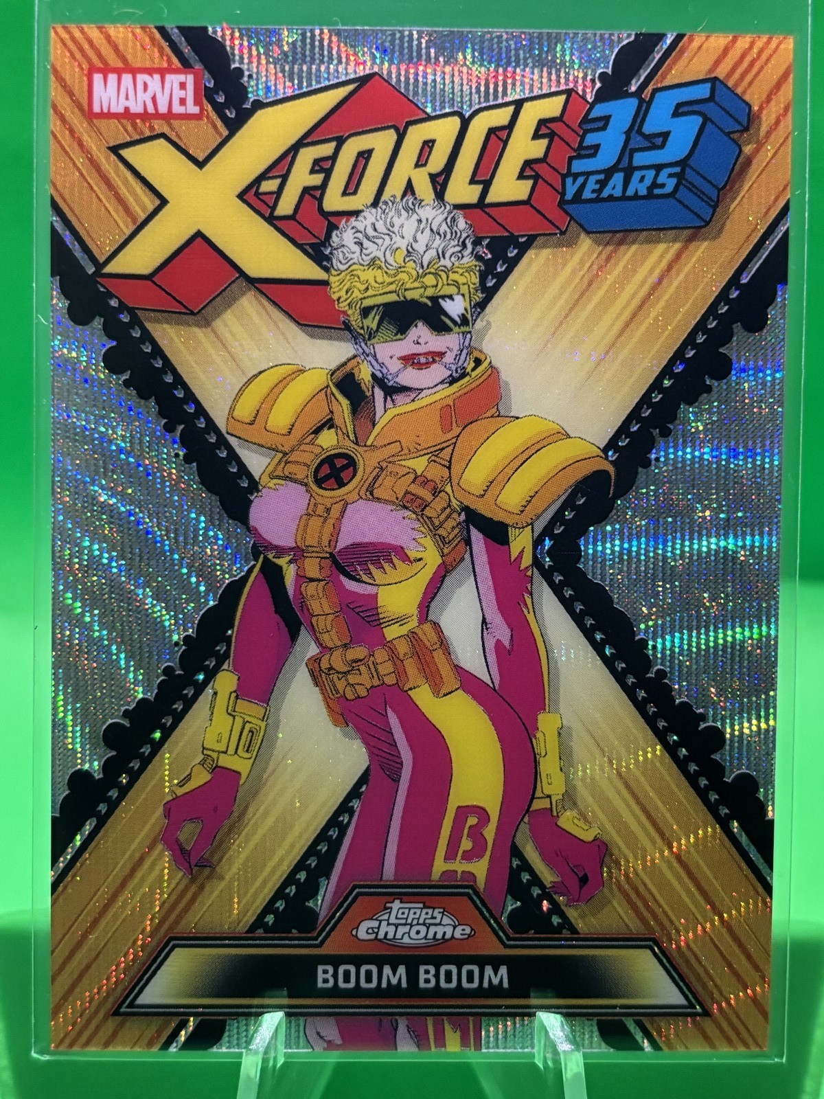 Topps 2026 Topps Chrome Marvel Comics X-Force 35th Anniversary Boom Boom XF-03 M