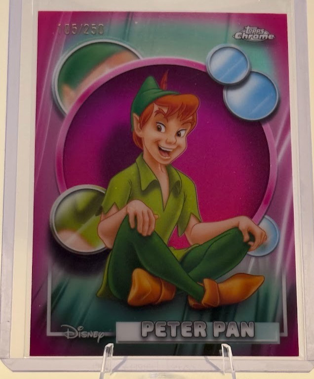 2026 Topps Chrome Disney Peter Pan #165 Magenta Refractor /250