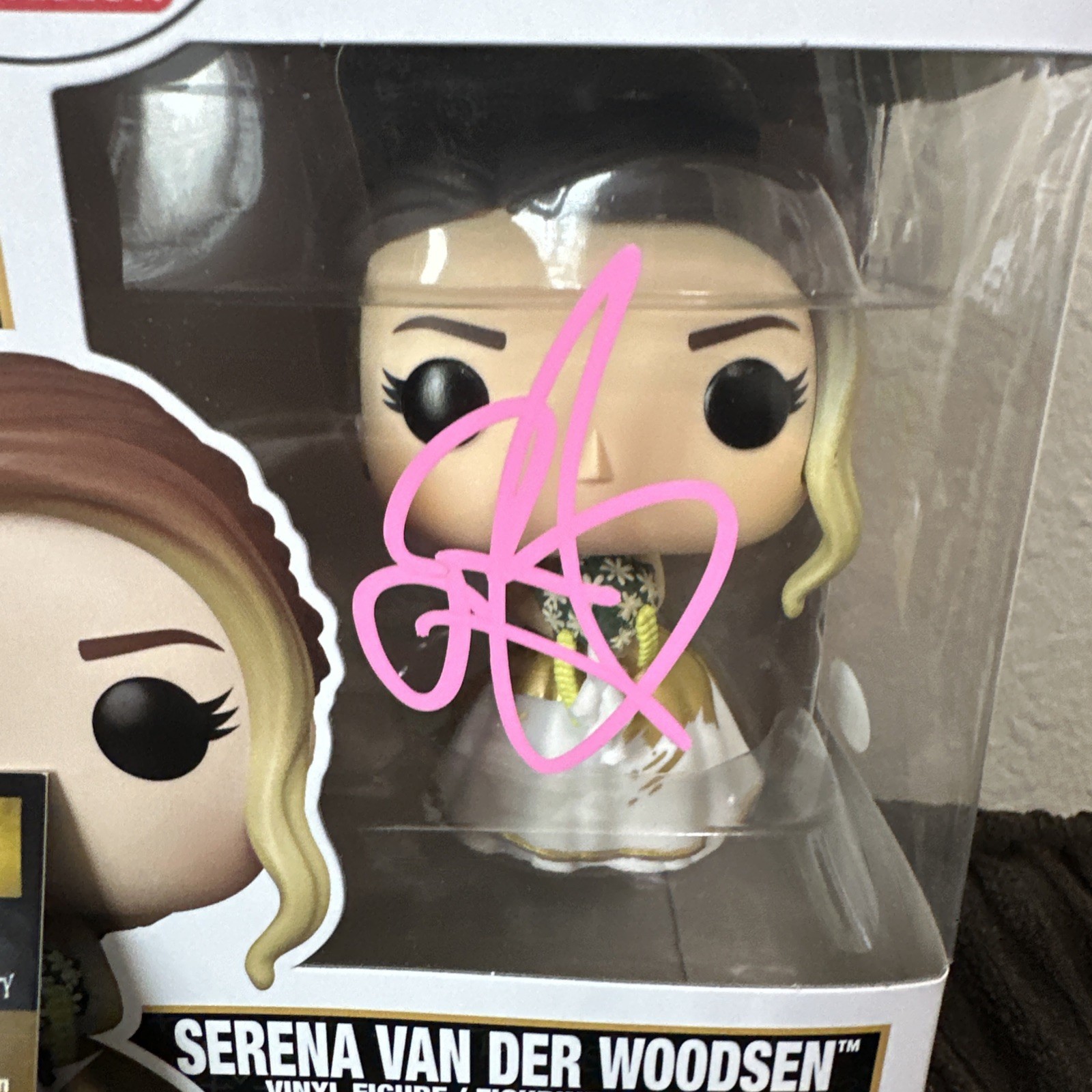 Funko Pop Blake Lively Signed Serena Van Der Woodsen Gossip Girl 1923 VHTF COA