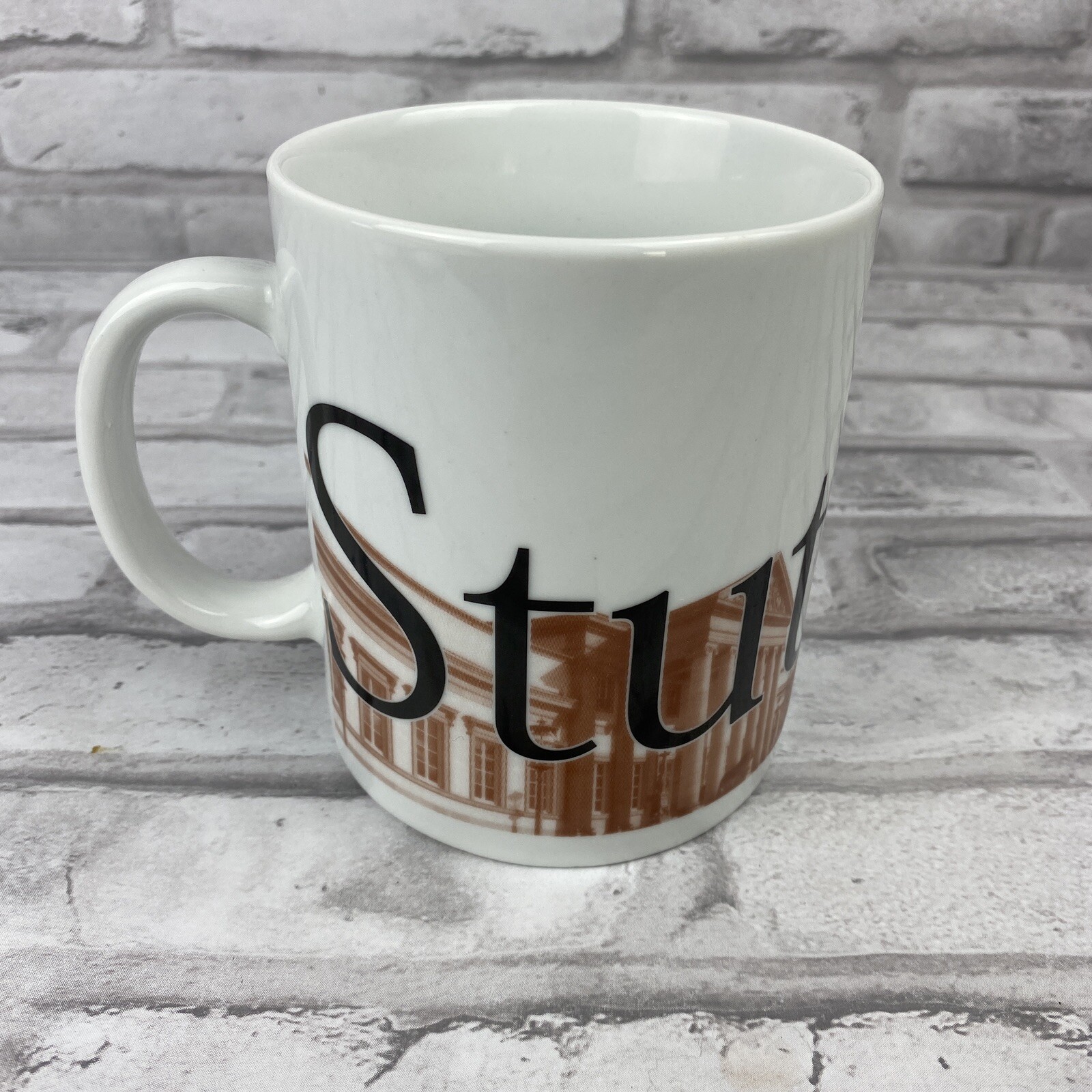 Starbucks Stuttgart Collectors Series Coffee Mug 16oz. Used As Display Item Only
