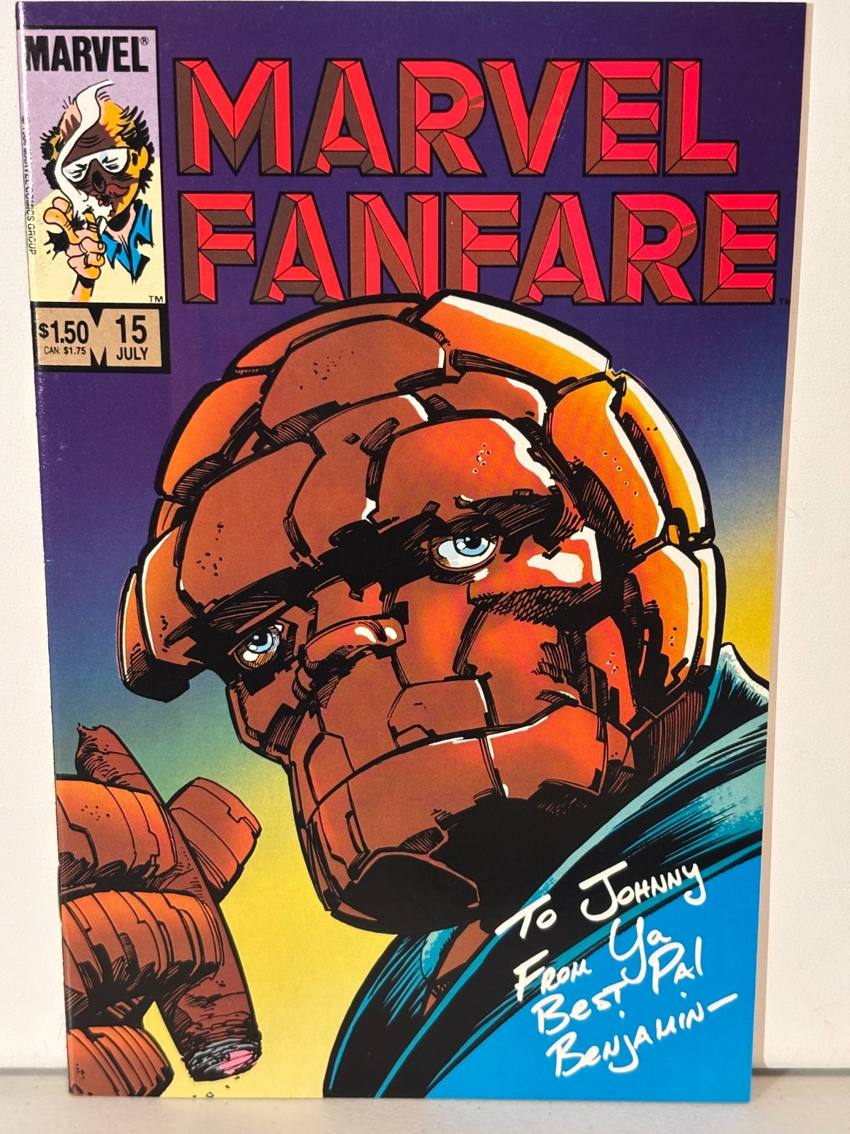 MARVEL FANFARE 15 – 1984 – NM – Barry Windsor-Smith – Fantastic Four