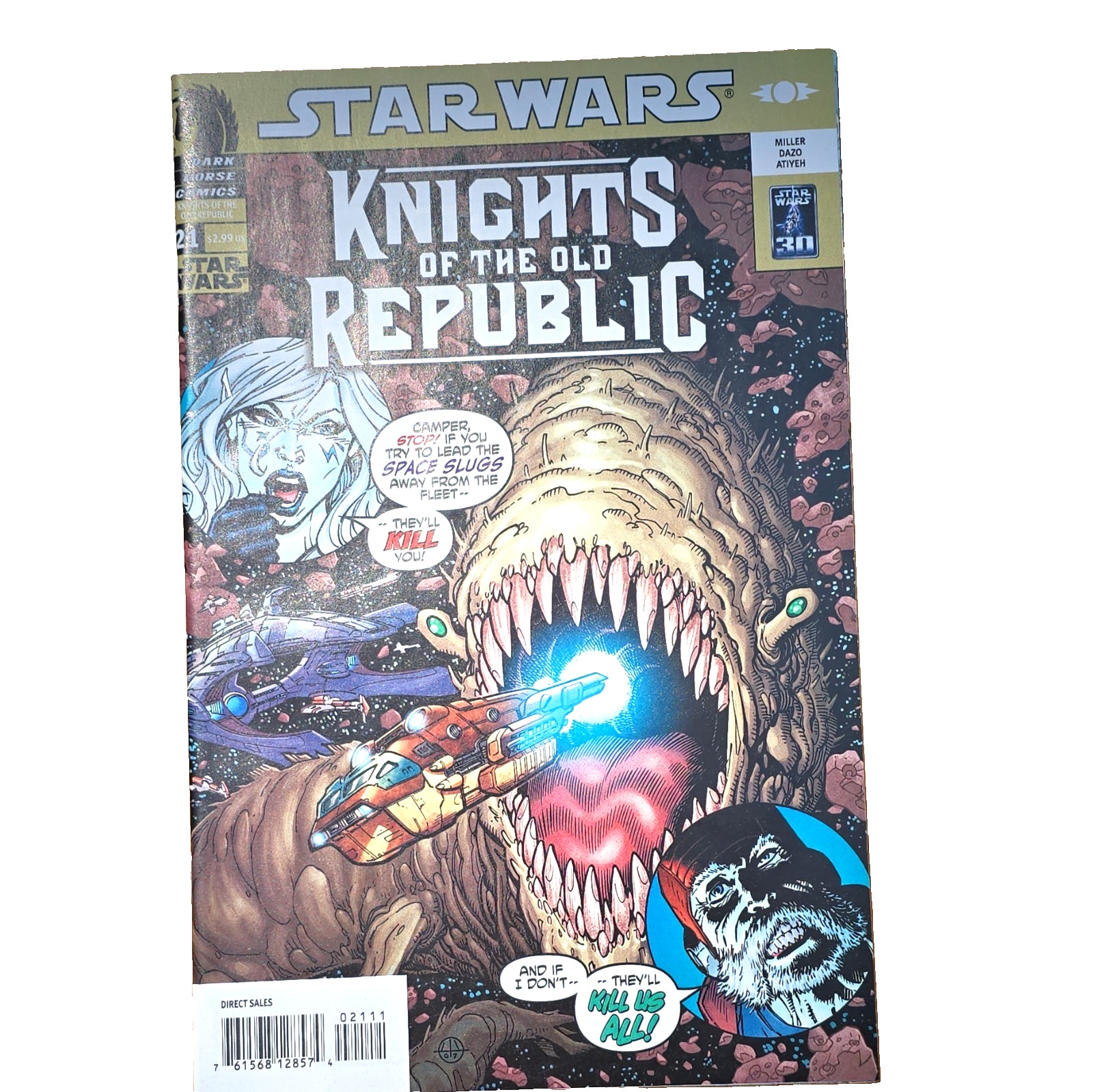 STAR WARS KNIGHTS OF THE OLD REPUBLIC #21 NEAR MINT UNREAD COPY DARK HORSE 2007