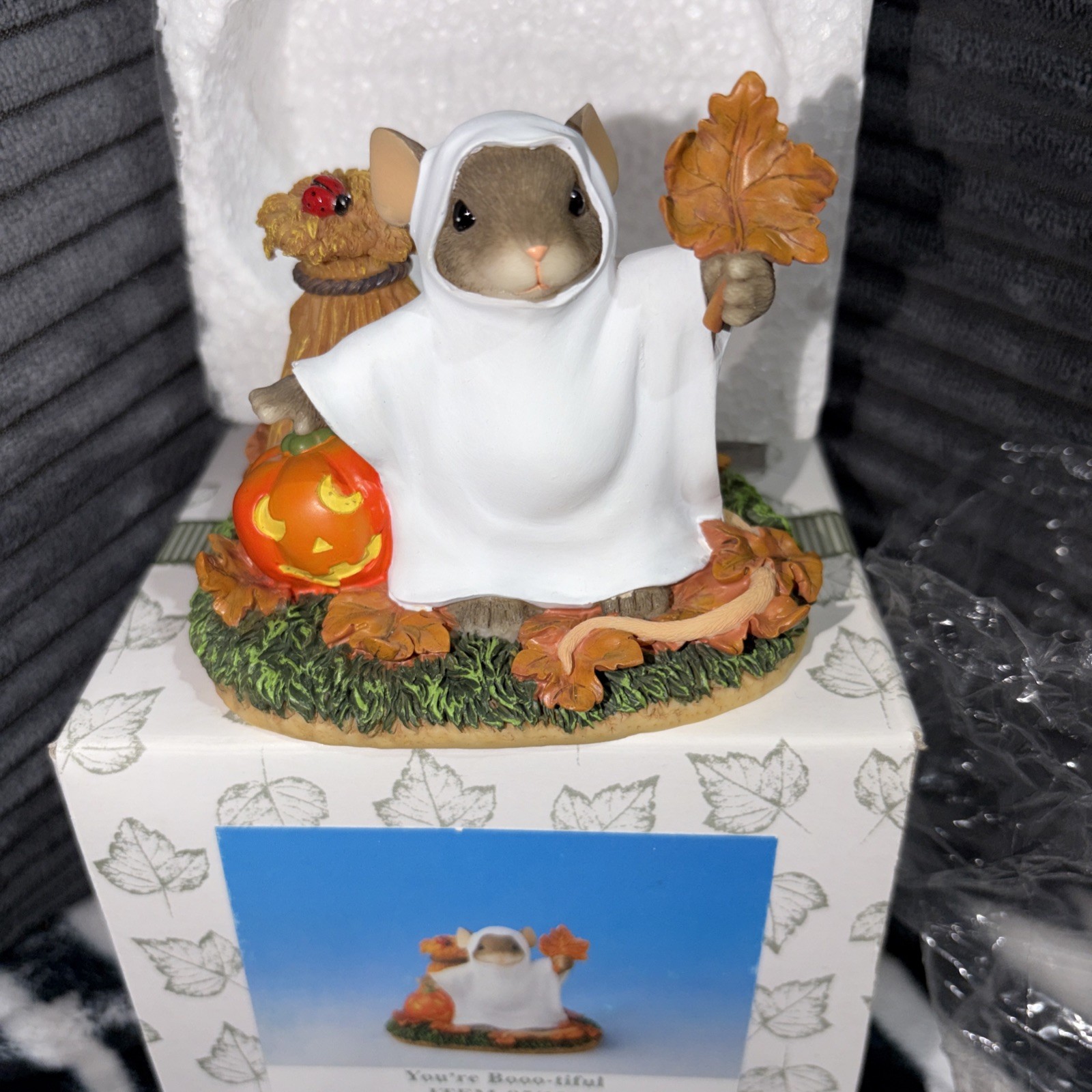 Charming Tails “You’re Booo-tiful” Mouse Figurine #85/108 by Dean Griff MIB