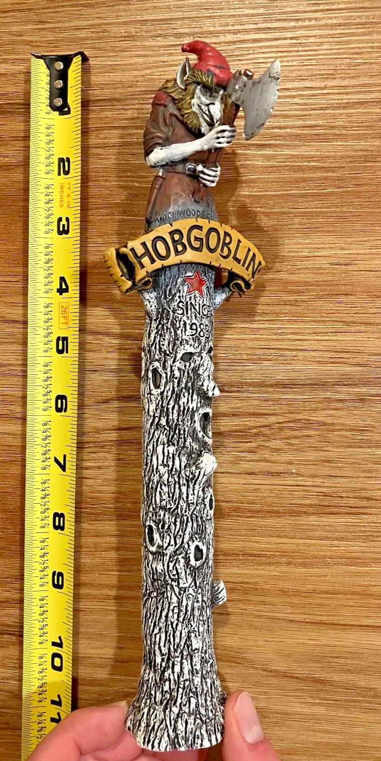 Hobgoblin Beer Tap Handle Knob Keg Draft Bar Top Brewing English Ale Goblin Tree