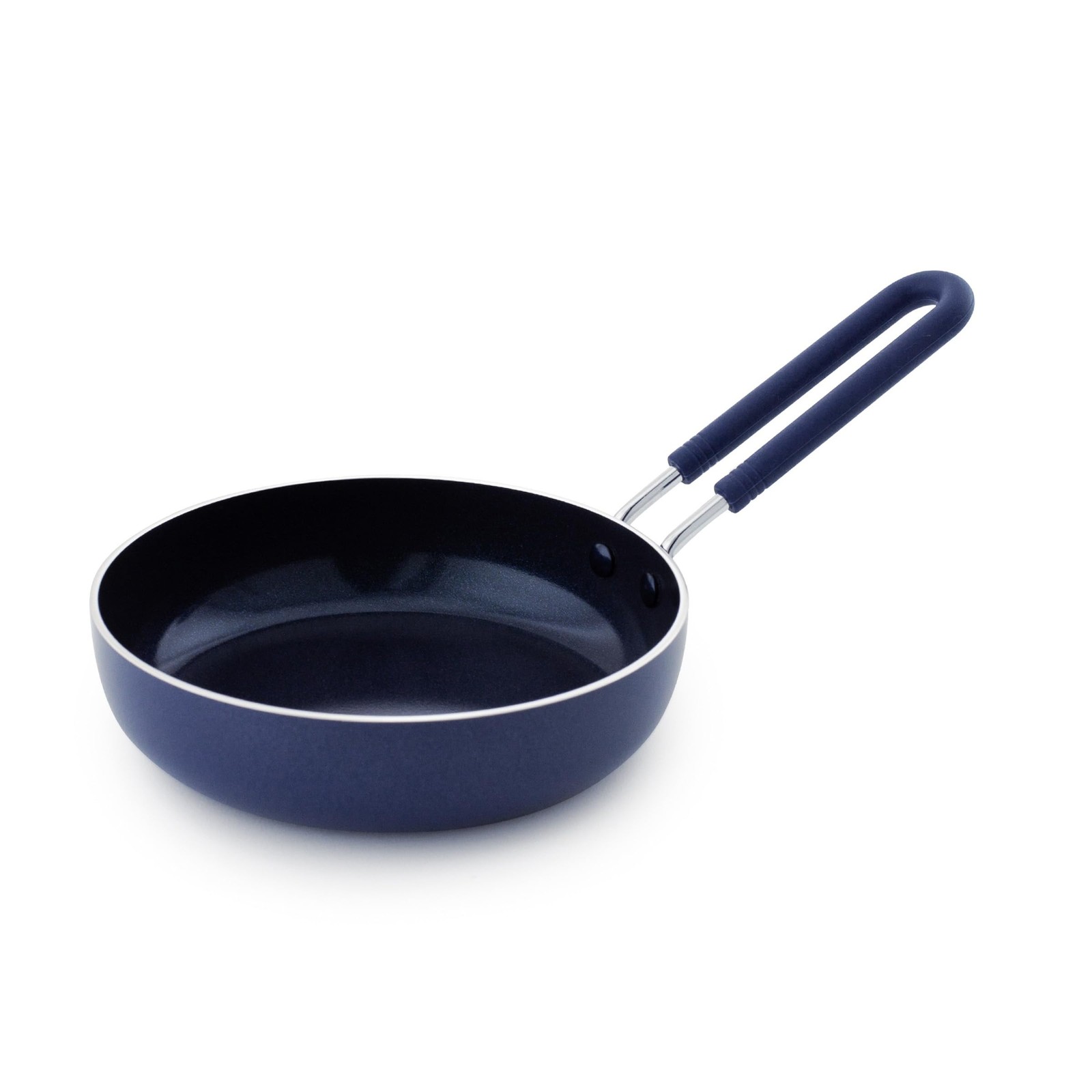 Blue Diamond Mini Egg Frying Pan Skillet, (0.5 Cup),