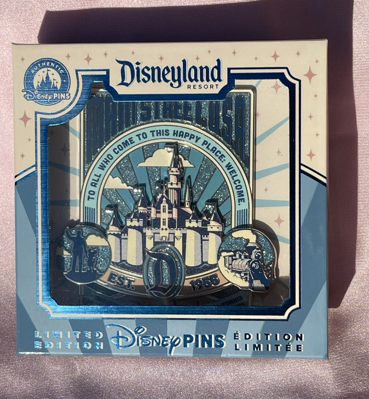 2026 Disneyland Main Street U.S.A. Mini Jumbo Pin Limited Edition 3000
