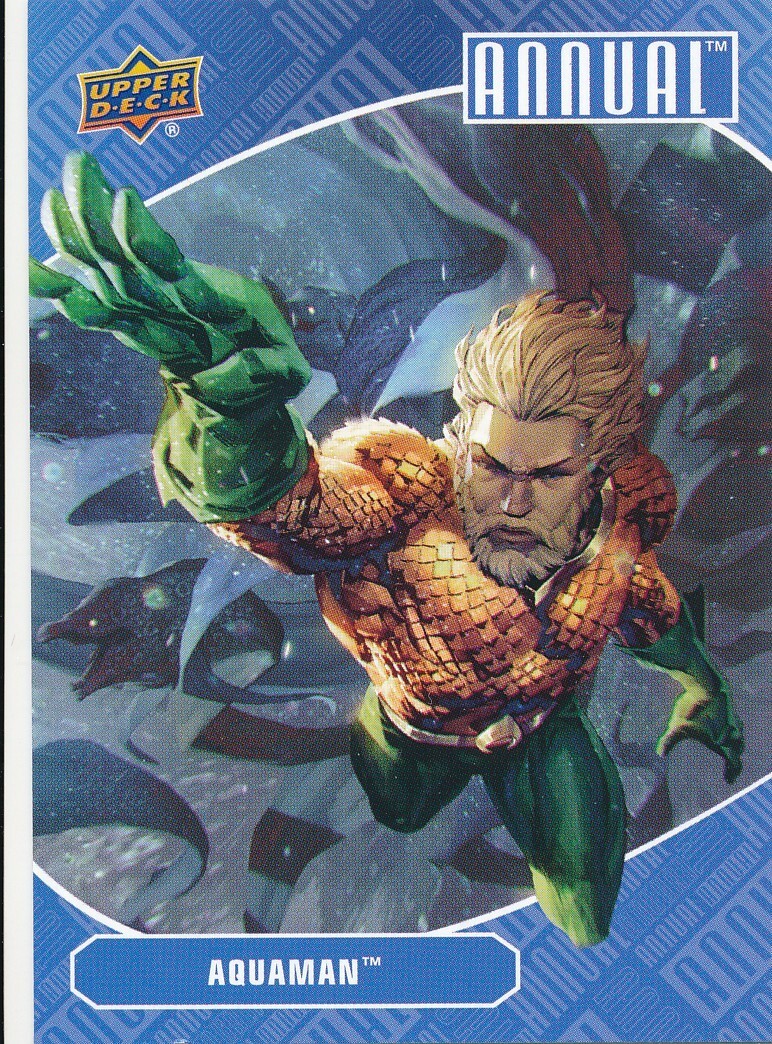 #41 AQUAMAN 2023-24 Upper Deck DC Annual