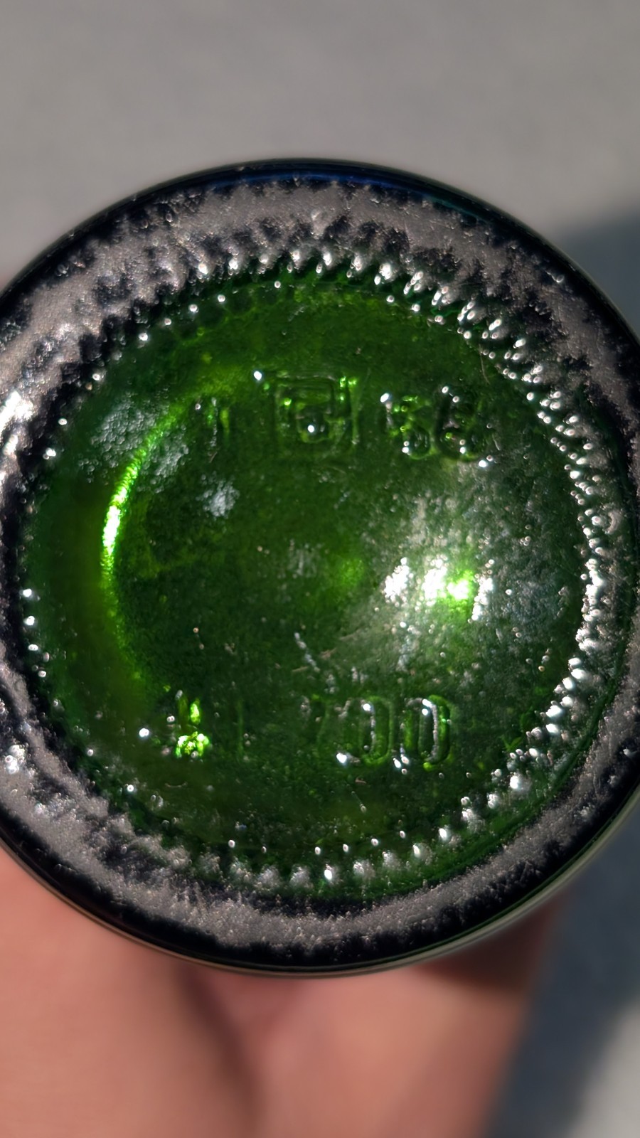 Vintage 7-Up Green Glass Beverages Soda Pop Bottle 7 fl. oz. Pre-owned 7Up