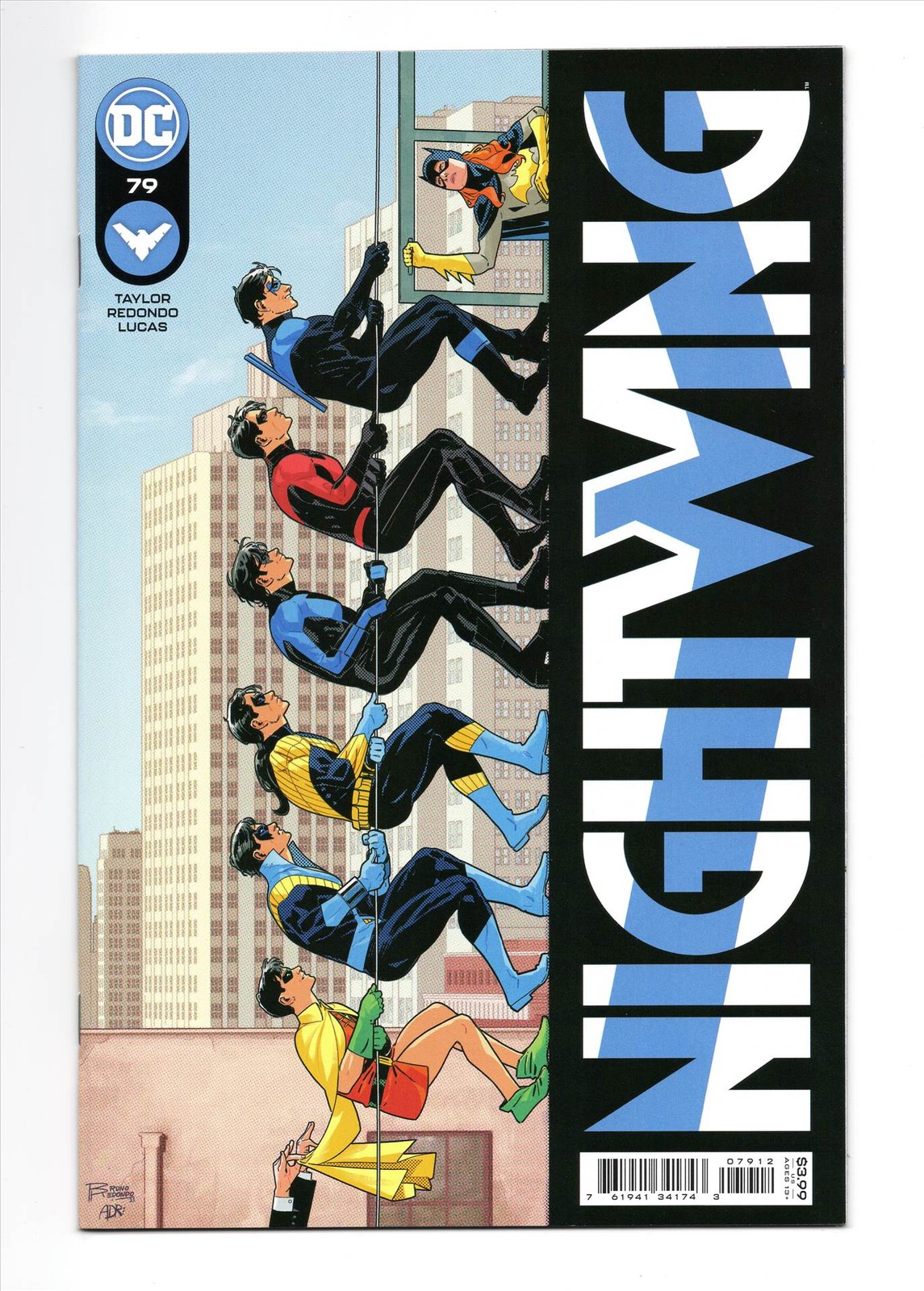 Nightwing #79 NM+ Redondo 2nd Print Variant 2021 1st Heartless Cameo