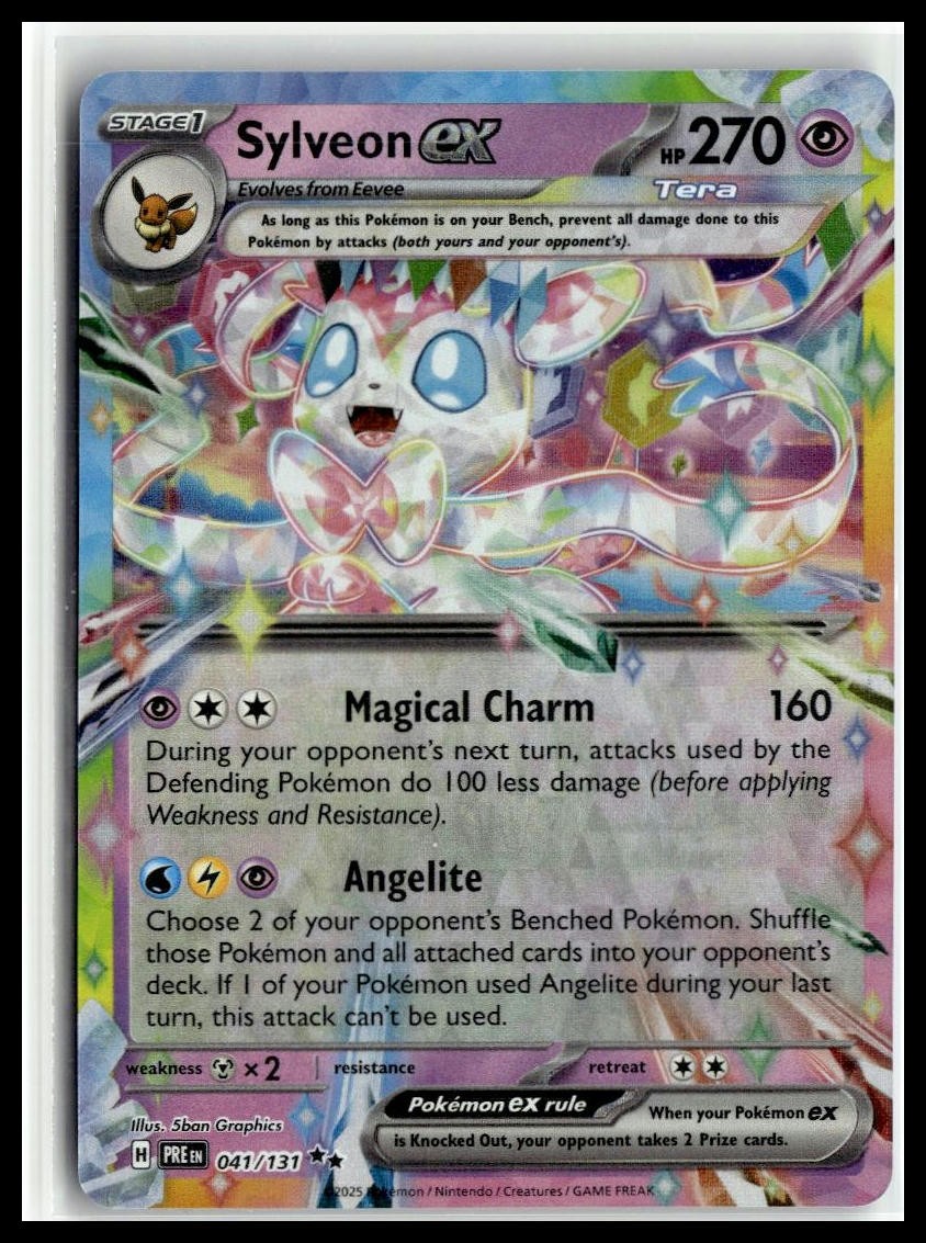 SV: Prismatic Evolutions #041/131 Sylveon ex