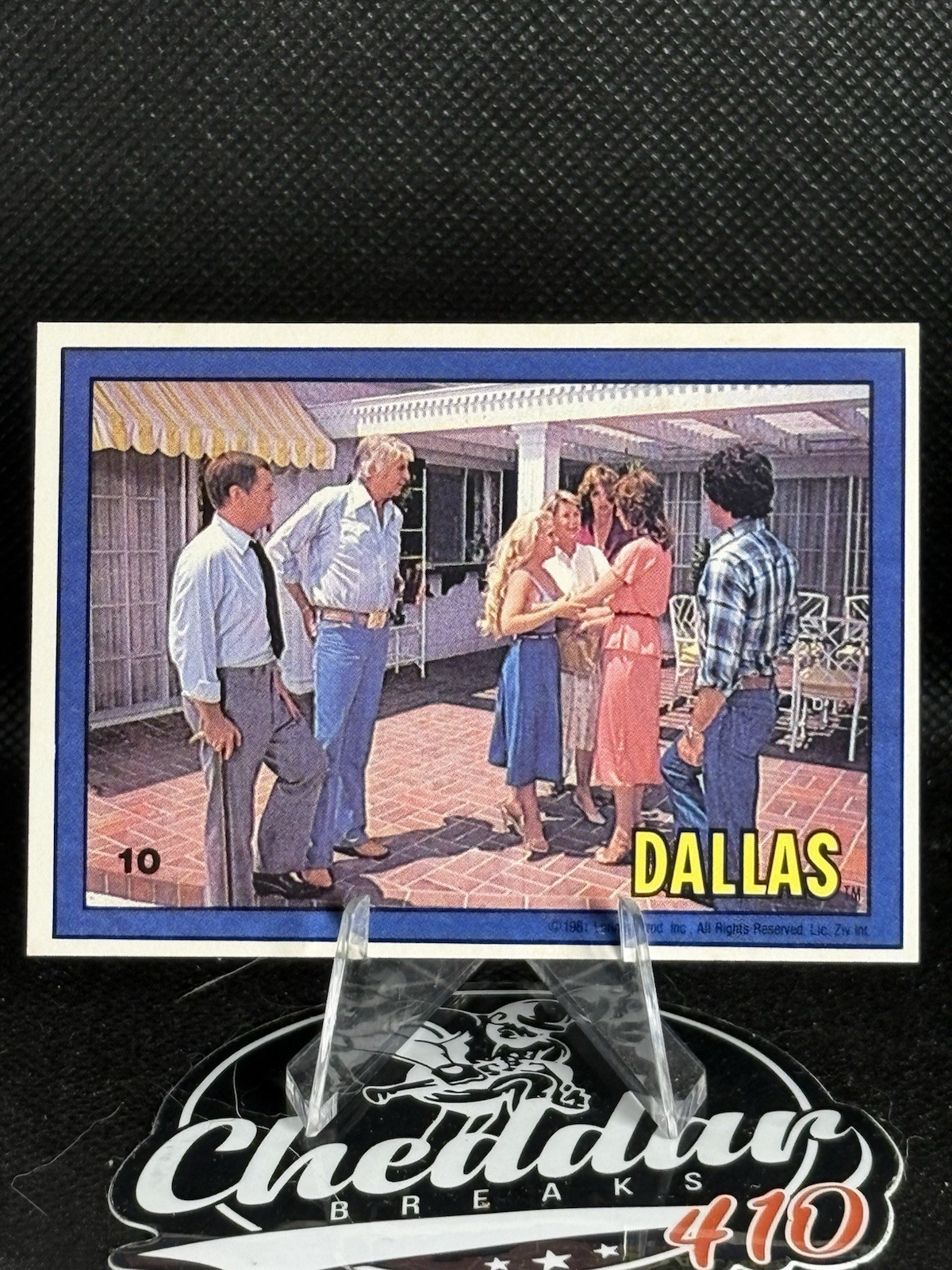 1981 Donruss Dallas Patio Gathering #10 Money Back