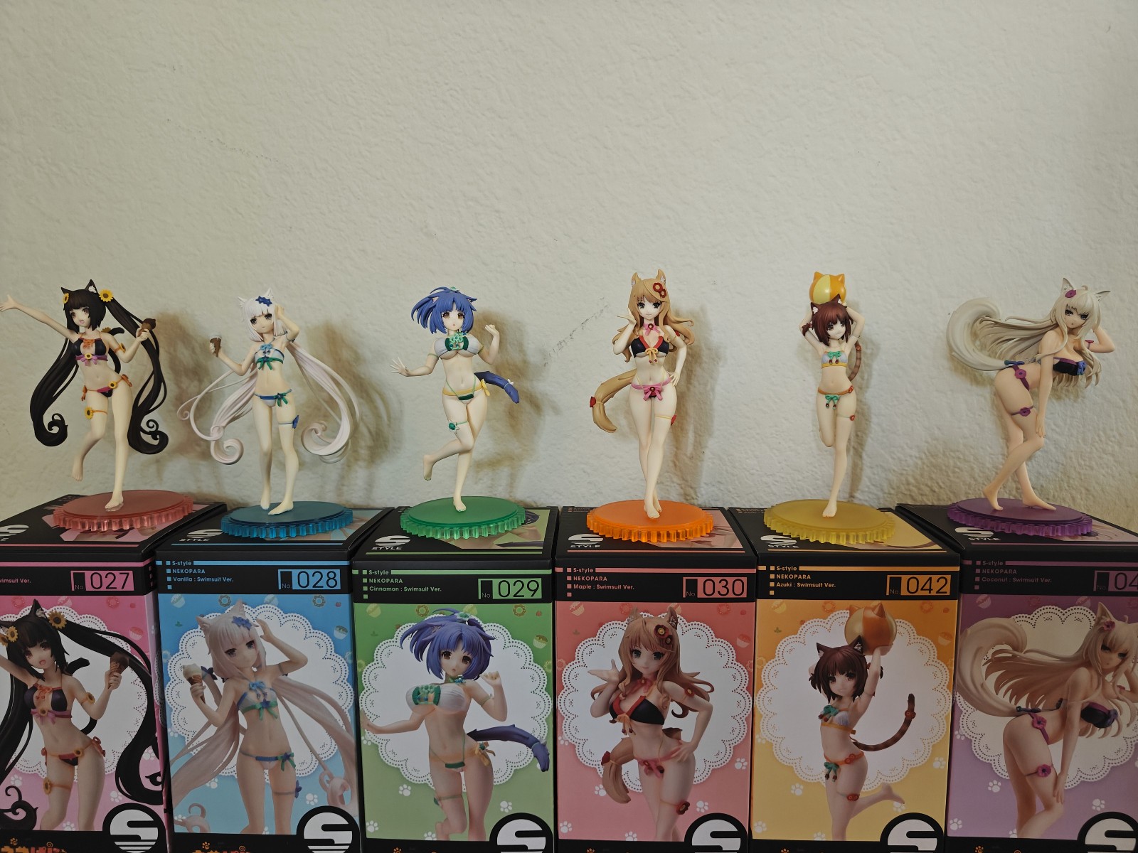 FREEing Nekopara S-Style Swimsuit Ver. 6 Figure Set
