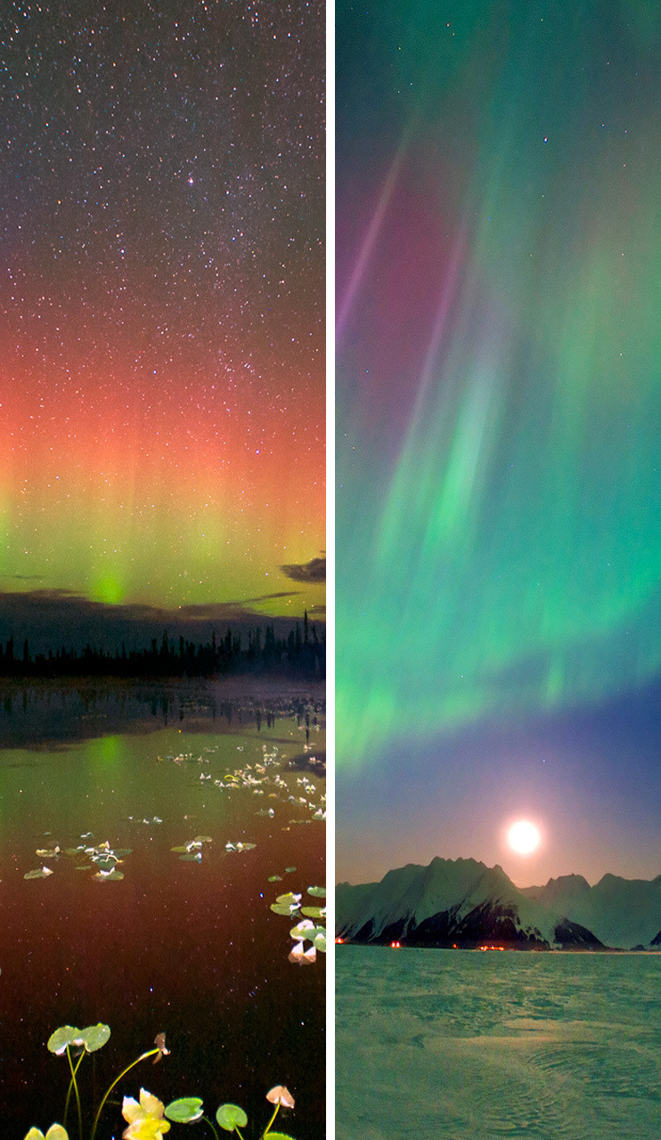 3D AURORA BOREALIS Bookmark – Animated