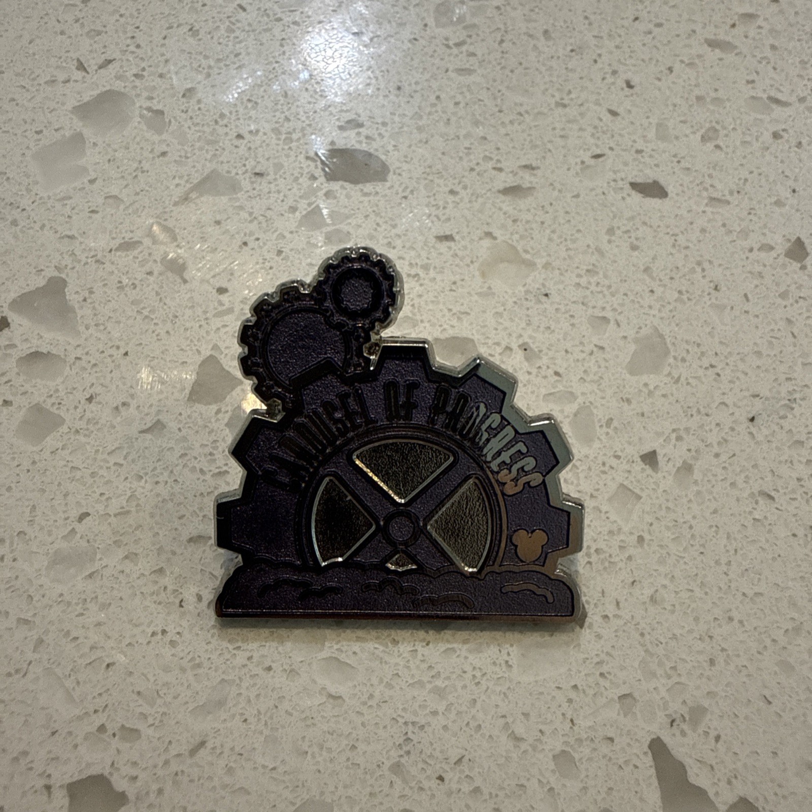 CHASER Disney Hidden Mickey Attraction Signs Carousel of Progress Pin
