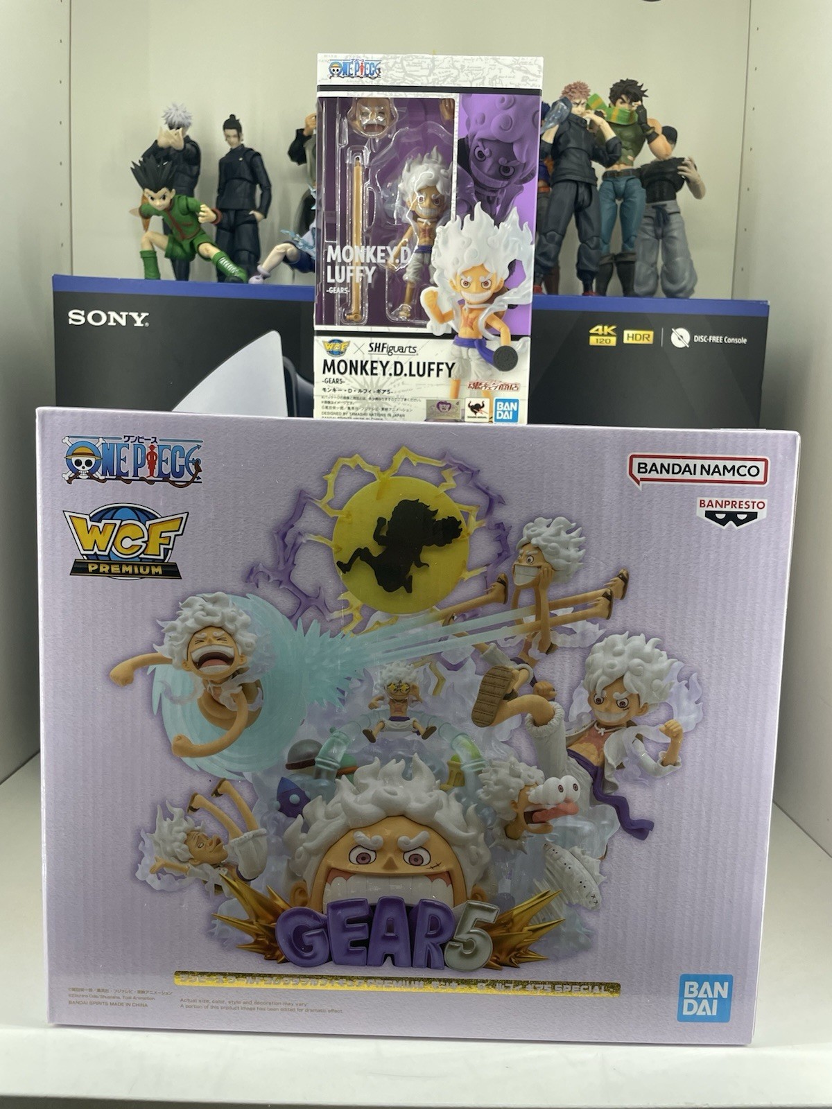 One Piece World Collectible Figure WCF PREMIUM Monkey D GEAR 5 SPECIAL Luffy X3