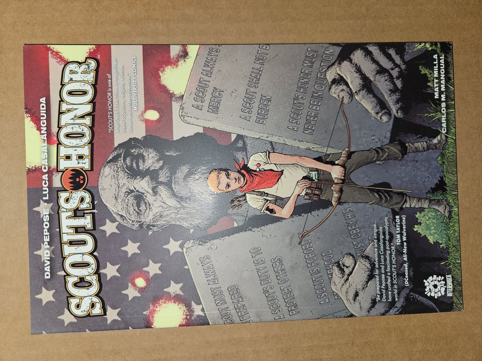 Scout’s Honor Trade Paperback AfterShock David Pepose Graphic Novel
