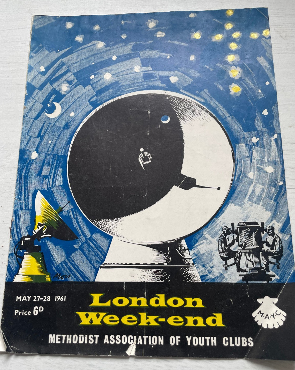 3 x M.A.Y.C. London Weekend Show Programmes 1959-1961-Royal Albert Hall