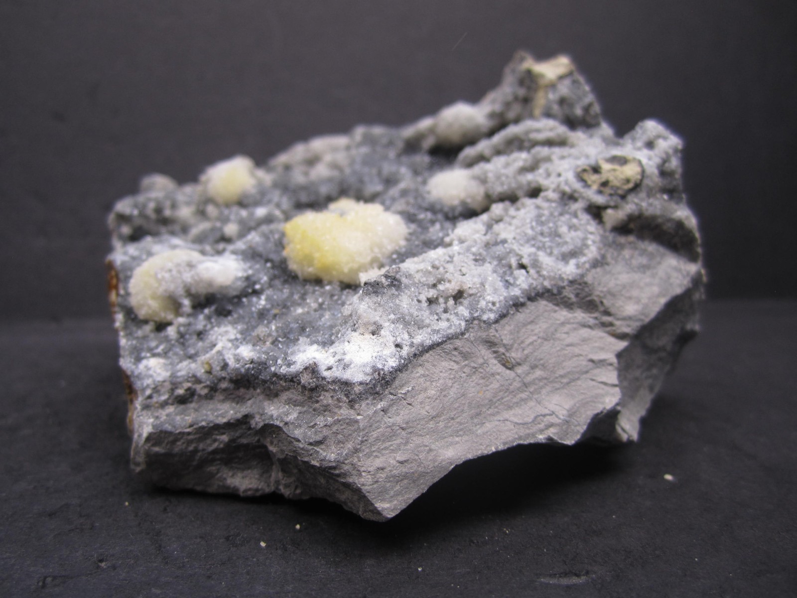 Strontianite/Calcite Crystal Cluster, Mount Pleasant Mills, PA #58