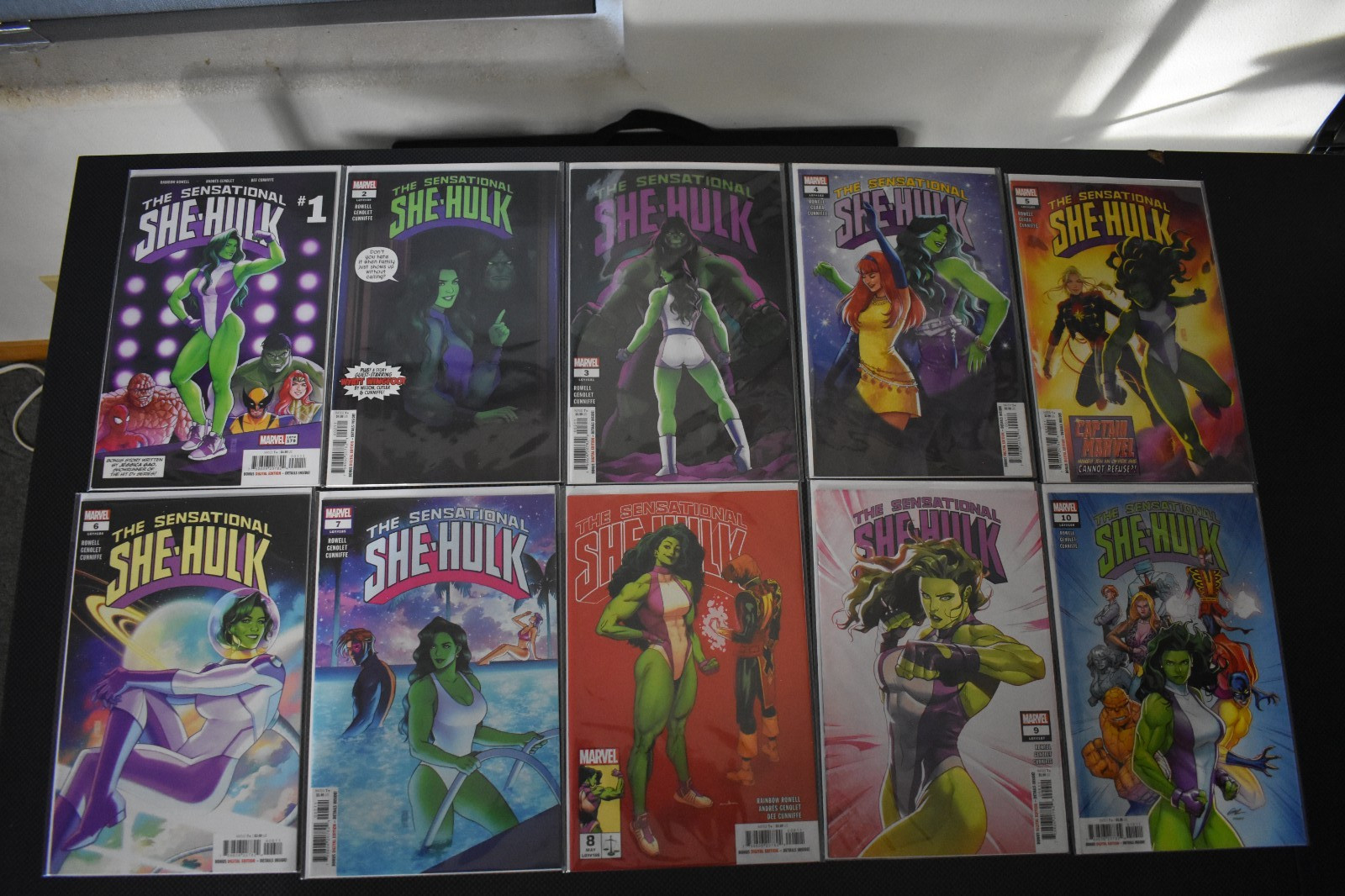 She-Hulk #1 to 10 Complete Marvel Comics Set 2023 Rainbow Rowell Jen Walters