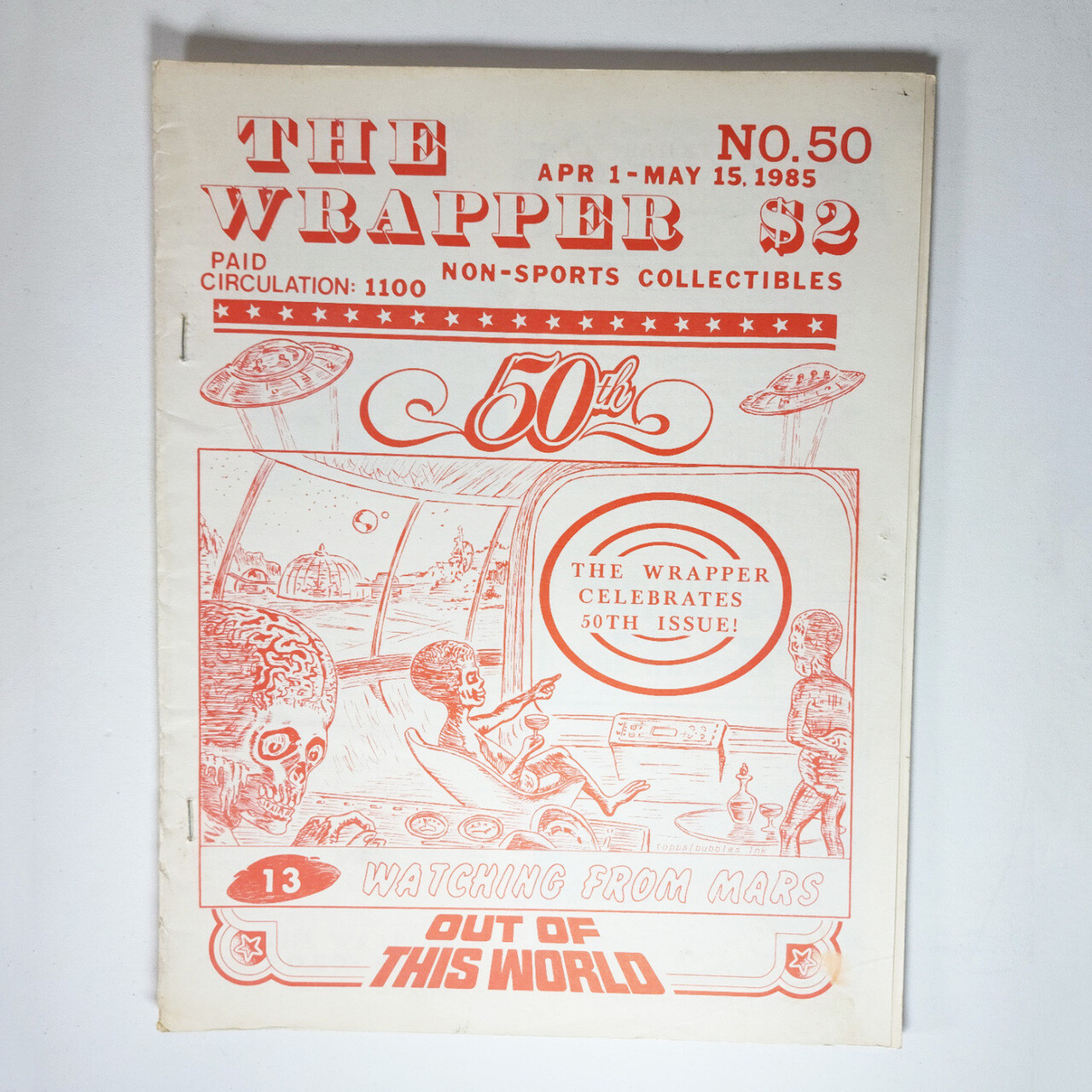 The Wrapper 1980s Non-Sports Collectibles Fanzine Magazine Issues 50-126