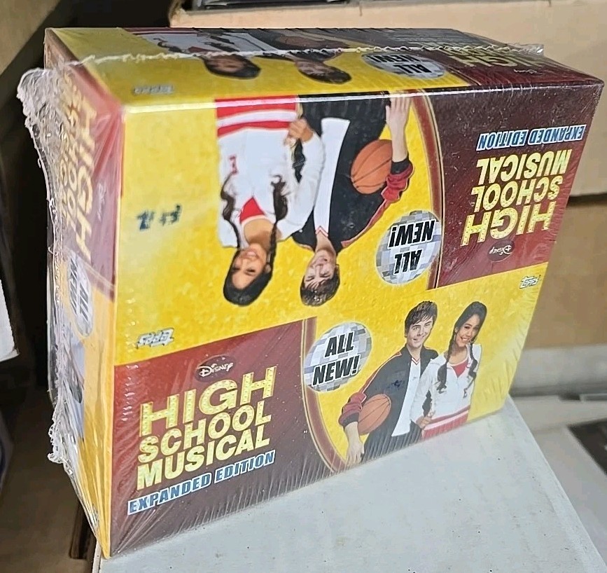 High School Musical Expanded Edition Factory Sealed Trading Card Box 24 PACKS!