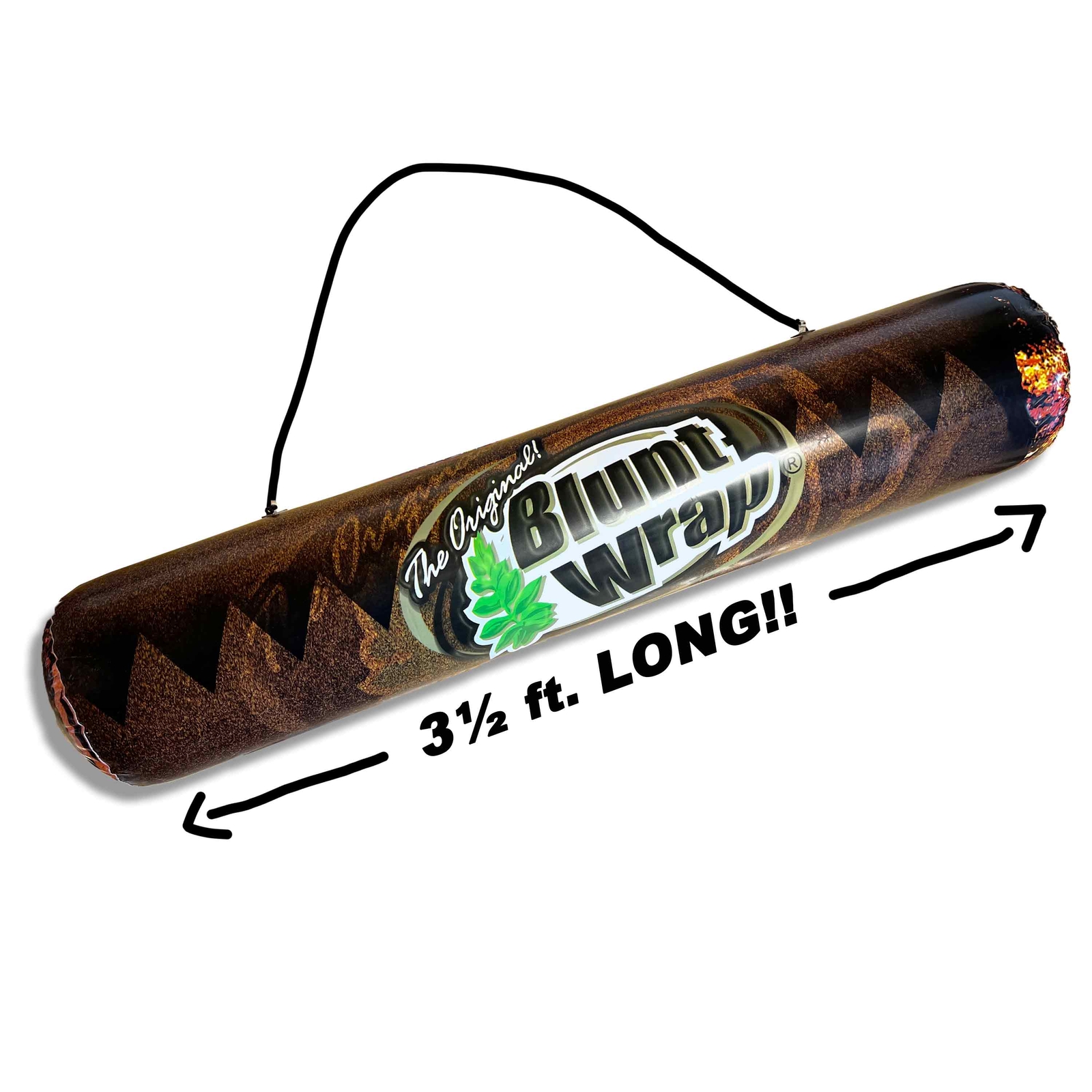 The Original Blunt W. Inflatable Cigar – Hangable Blow-up 3 1/2 ft Blunt