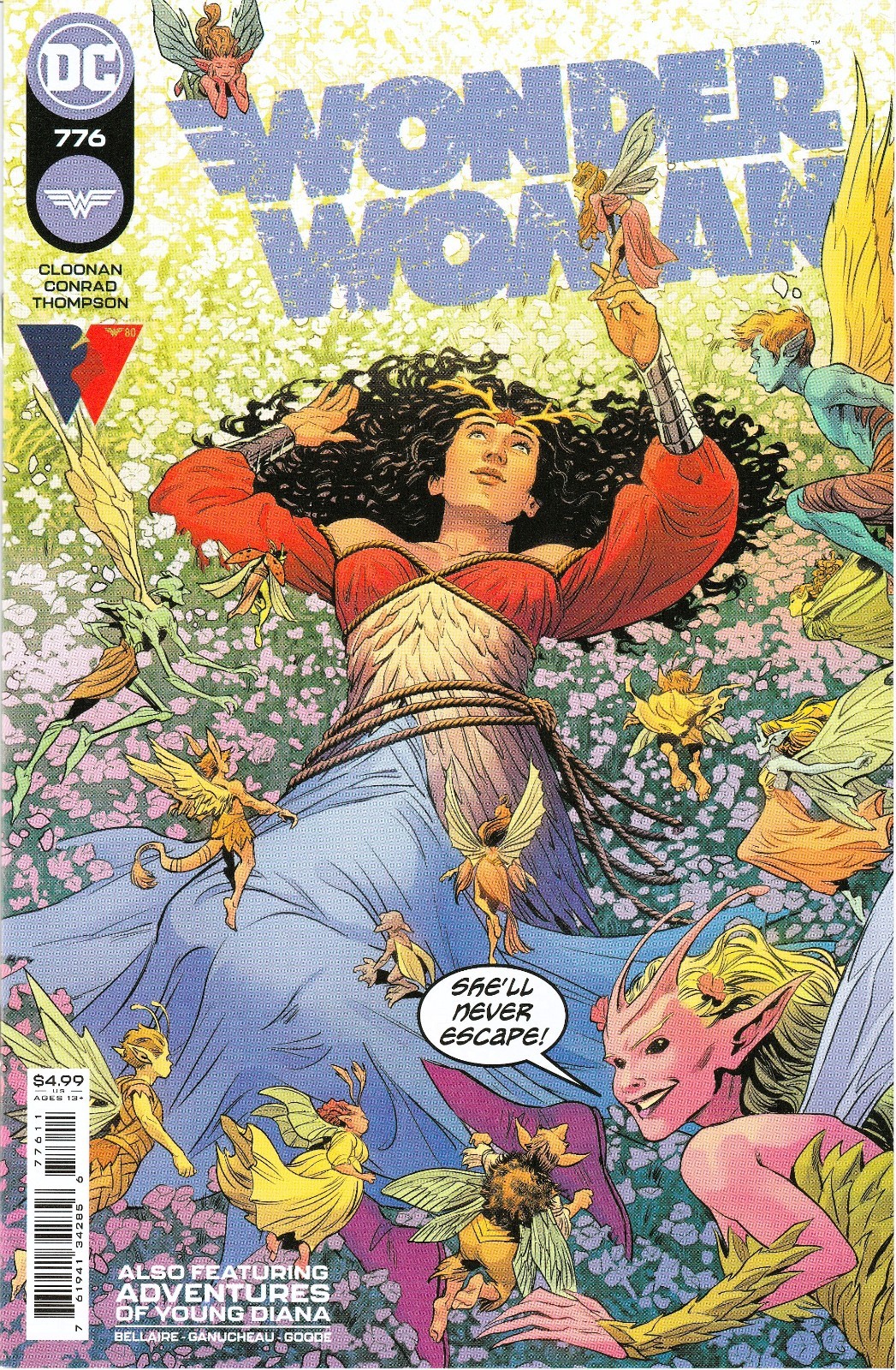 WONDER WOMAN #776 (2016) CLOONAN / JILL THOMPSON ~ TRAVIS MOORE ~ UNREAD NM