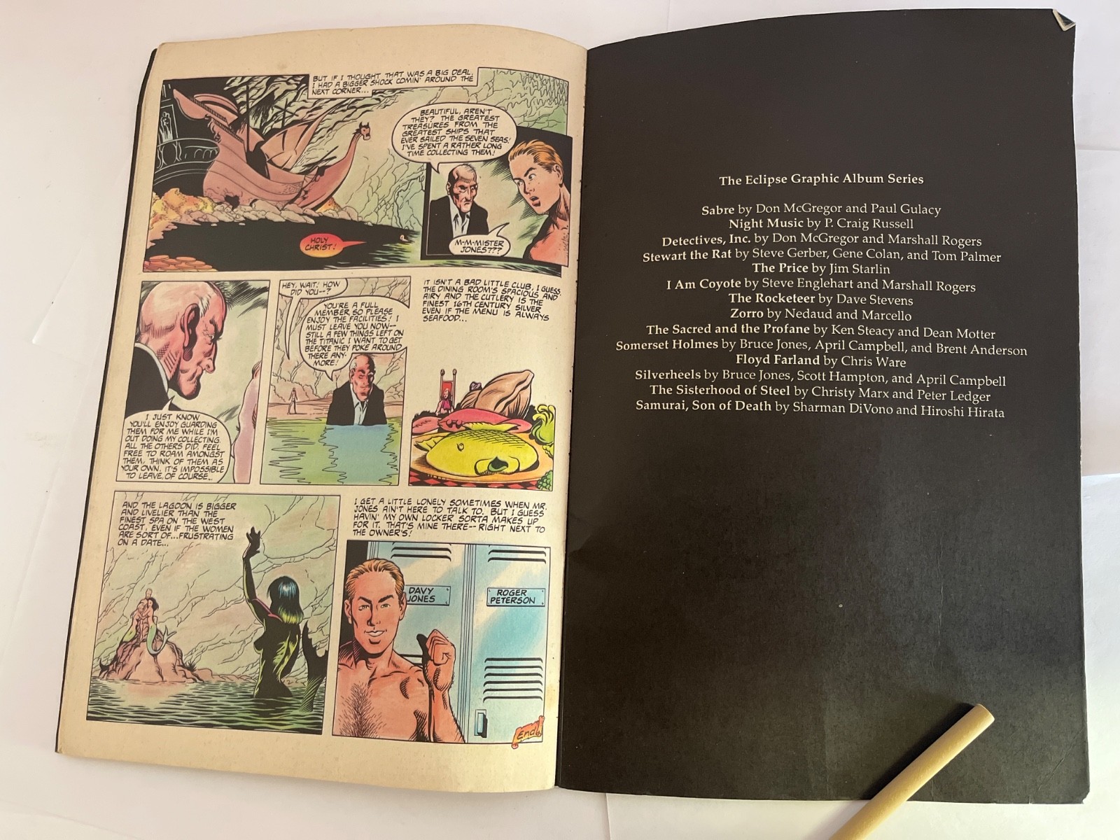 Eclipse Comics Twisted Tales First Print 1987 Dave Stevens Cover Artwork