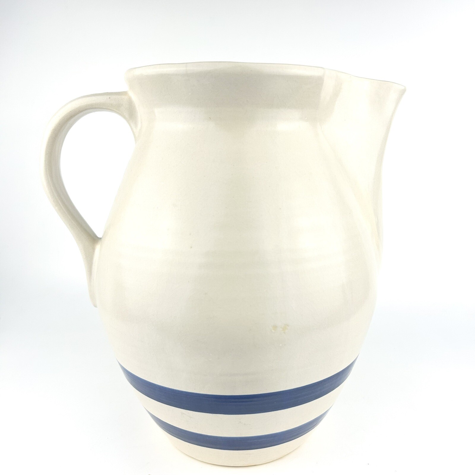 Huge Robinson Ransbottom RRP Pitcher 1.25 Gallons 5 Quarts Beautiful Rare