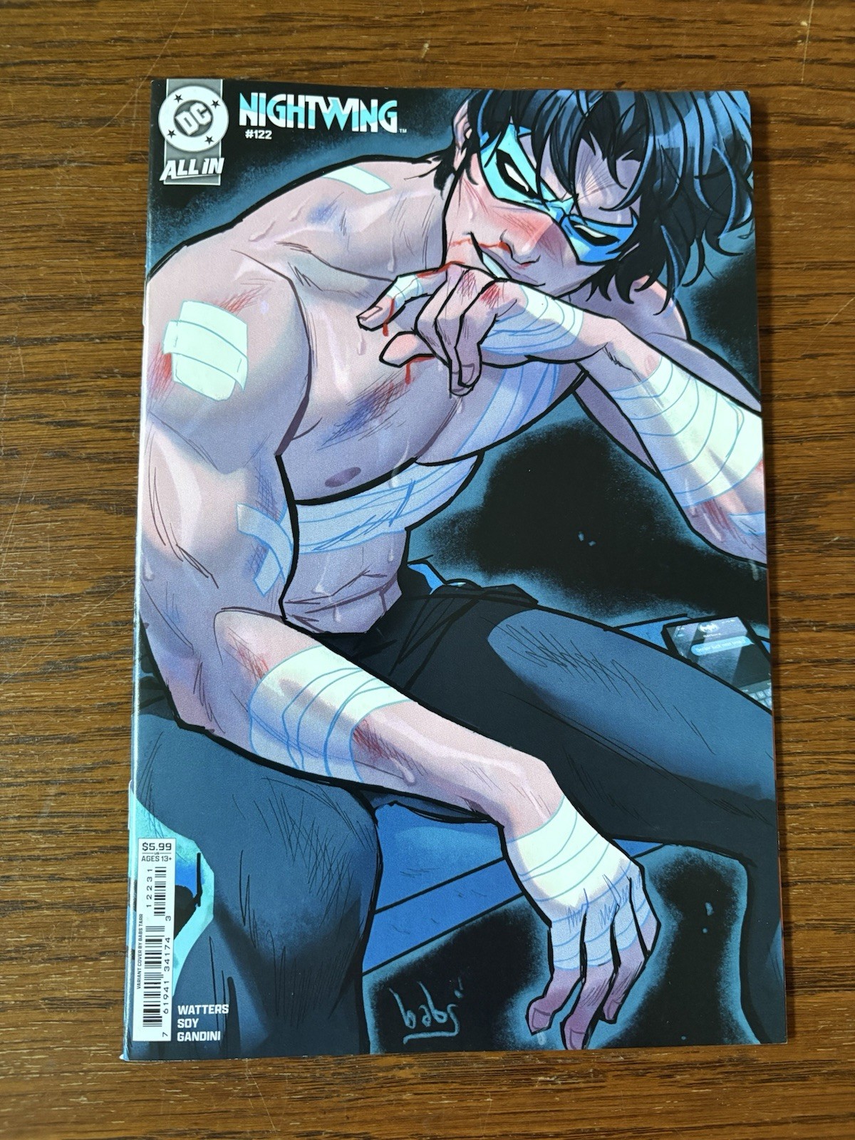 DC Comics Nightwing Issue 122 Babs Tarr Comic Book Variant