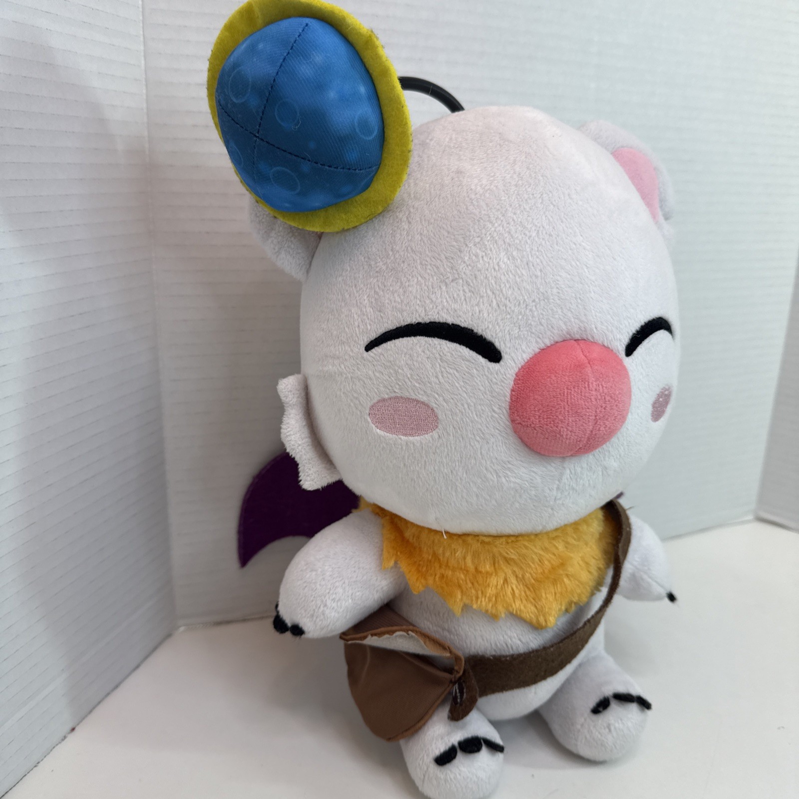 Final Fantasy Plush Brave Exvius Moogle Shoulder Bag 12”