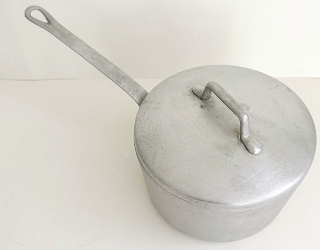 Rare Vintage Magnalite GHC 2 Qt 2 Liters Aluminum Saucepan Pot W/Lid