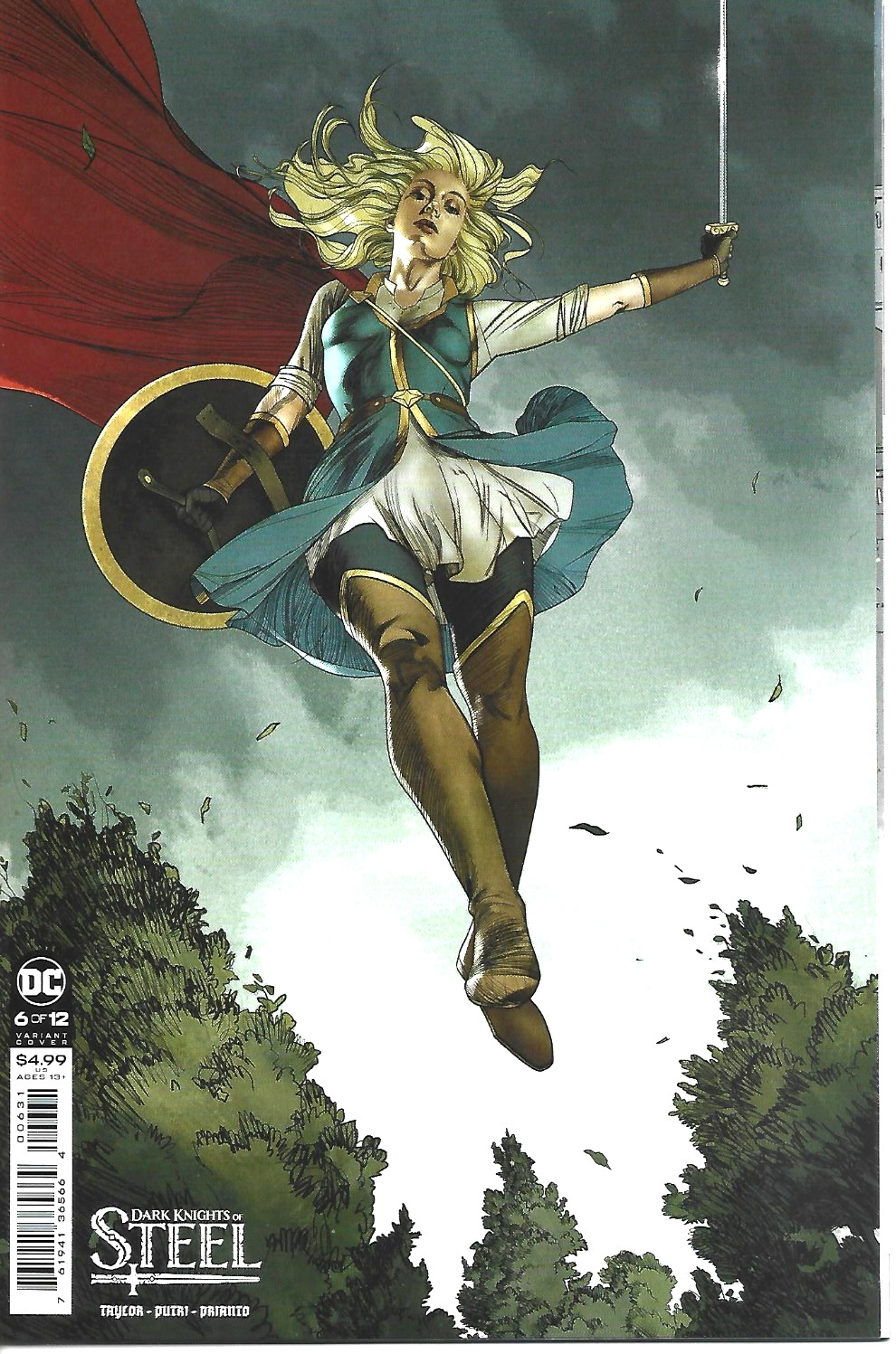 DARK KNIGHTS OF STEEL #6 JOSHUA MIDDLETON VARIANT DC COMICS 2022 NEW UNREAD B/B