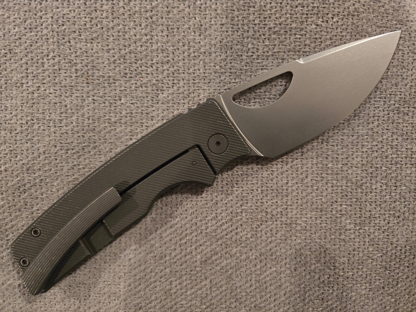 OZ Roosevelt XL 63-64 HRC Zircblasted CTS XHP, Angled Milling Zircuti Backspacer
