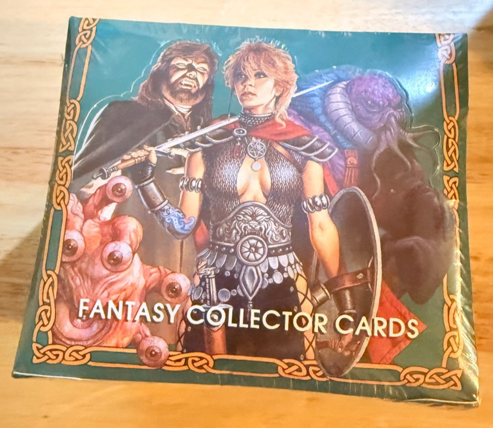 1991 Series AD&D 2nd Eddition Fantasy Collector Cards Box w/36 packs NIB sealed