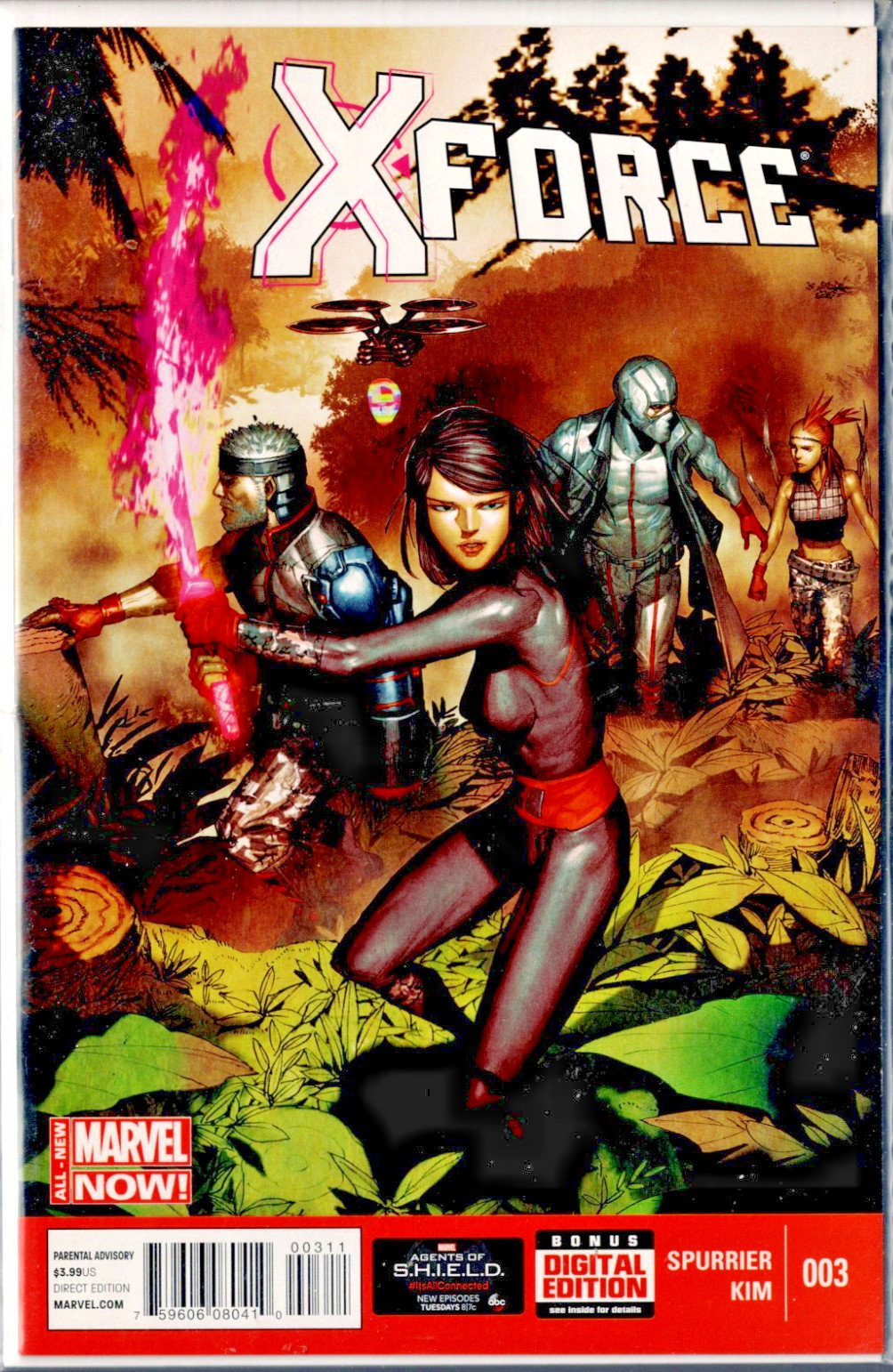 X-Force #3 (Marvel Comics June 2014)